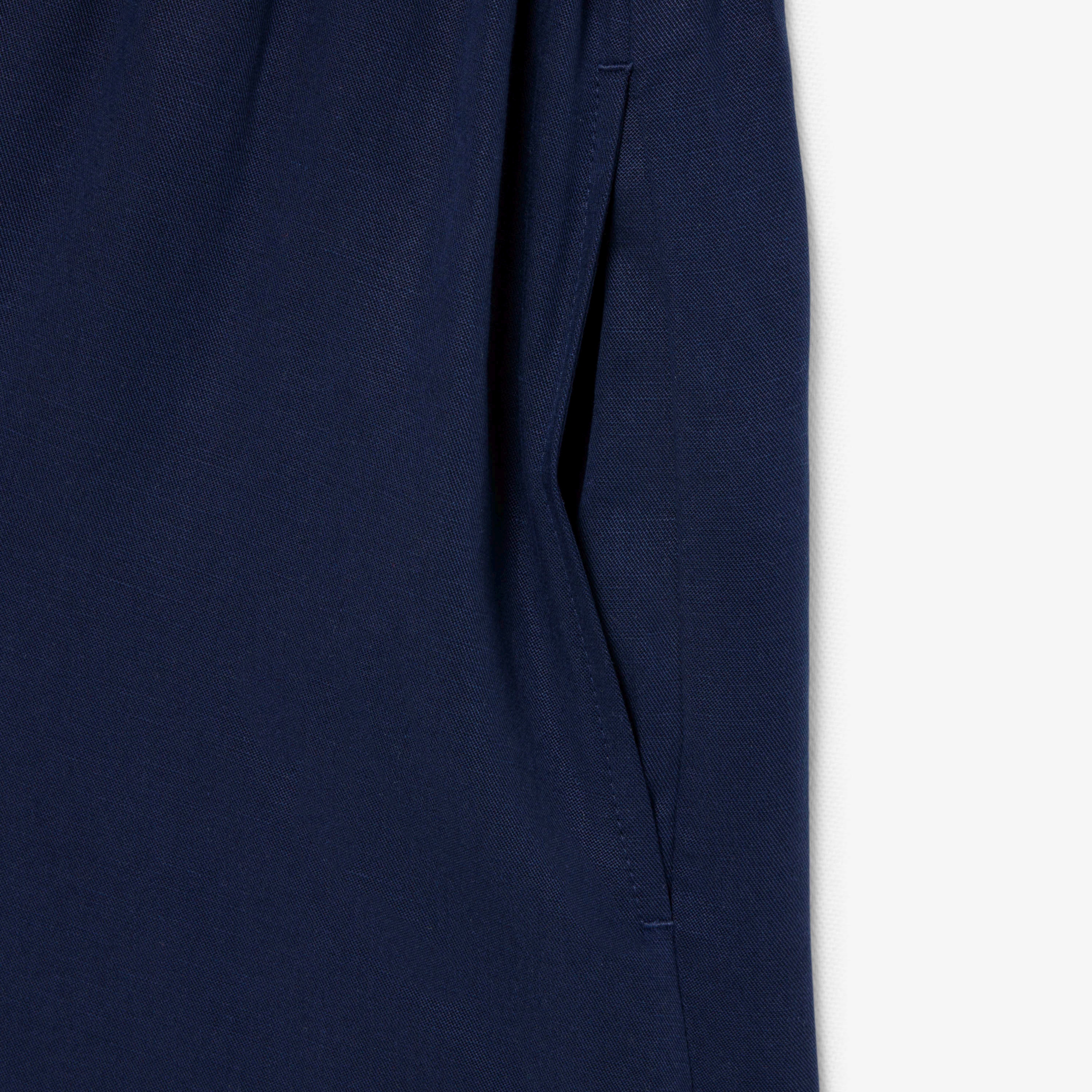 リヨセル×リネンブレンドシャツドレス