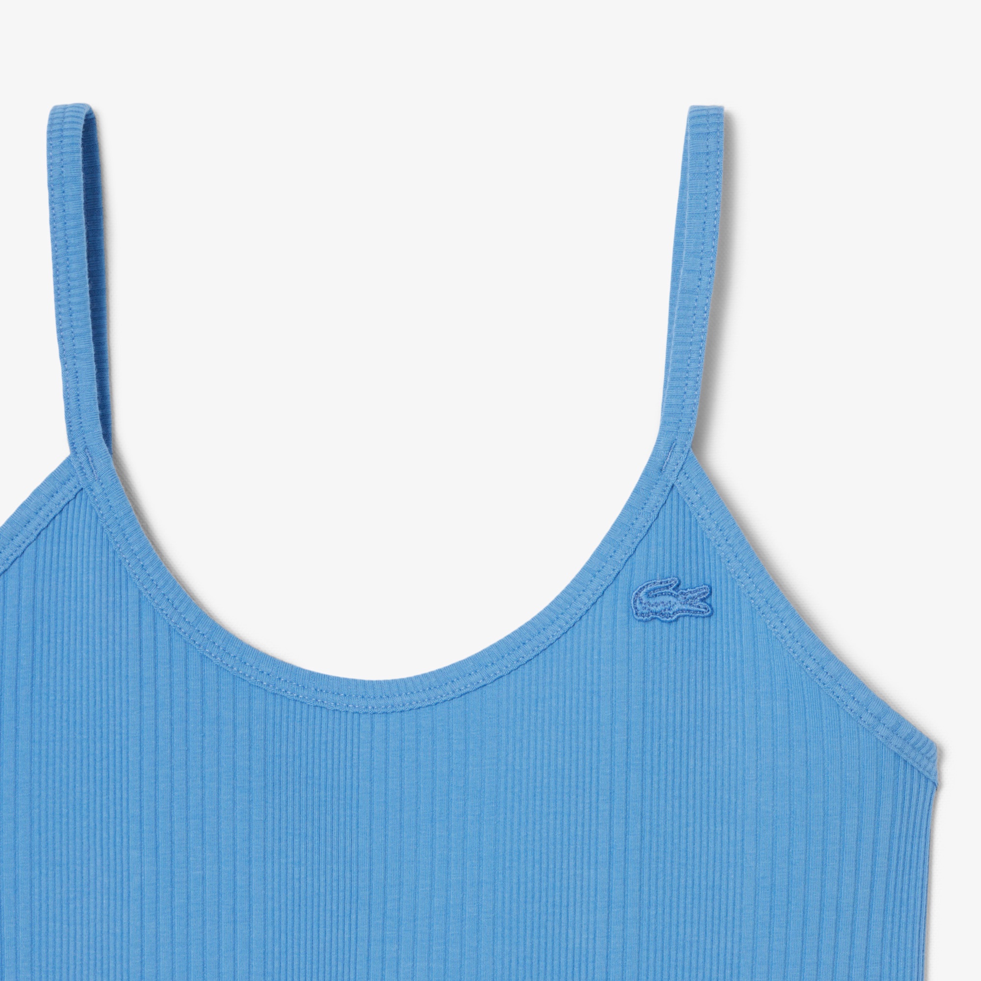 ランダムピッチリブニットタンクトップドレス