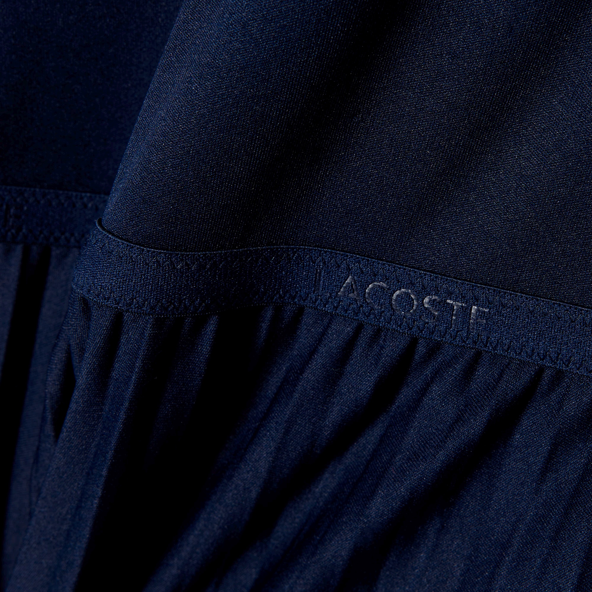 スリーブレスプリーツロングドレス