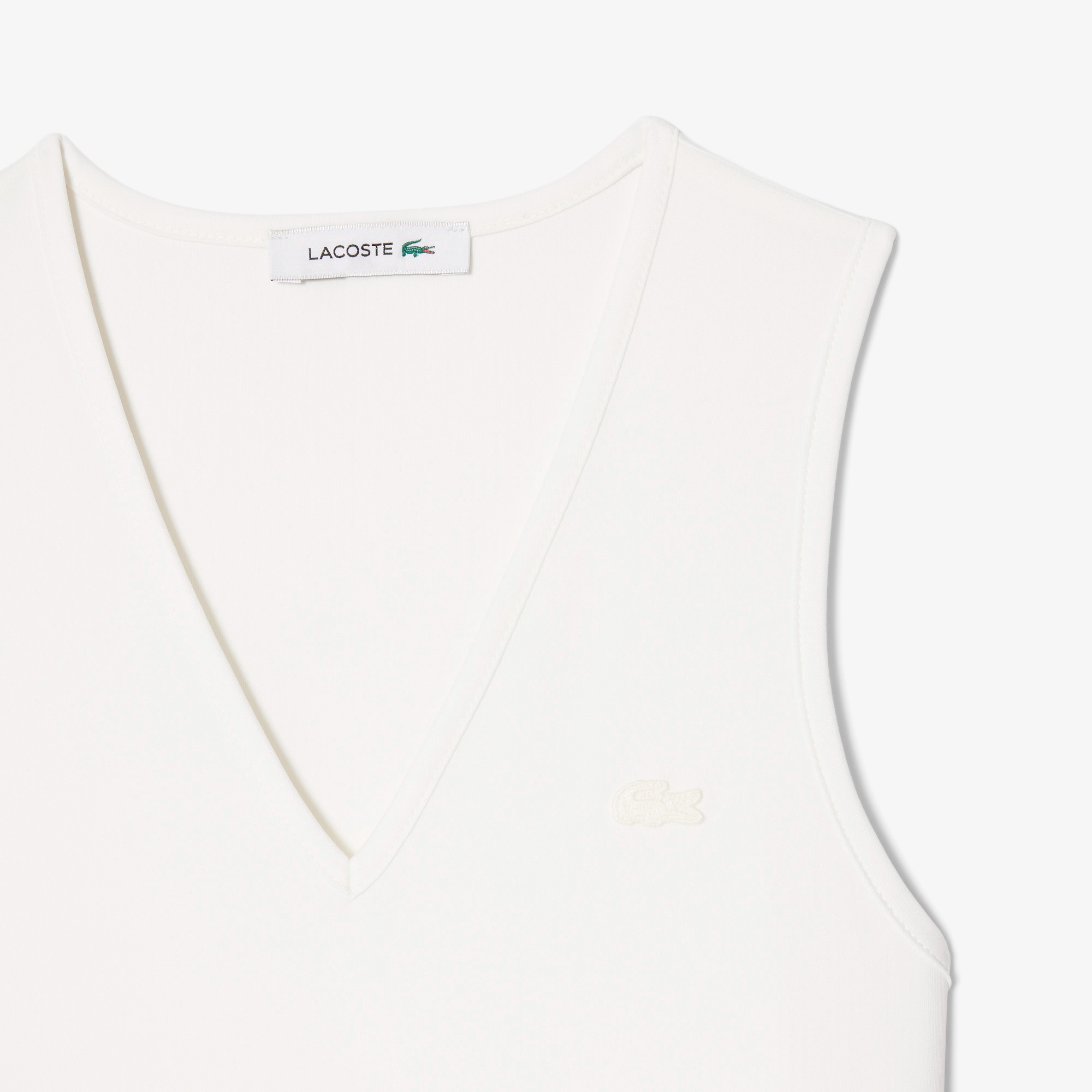 スリーブレスプリーツロングドレス