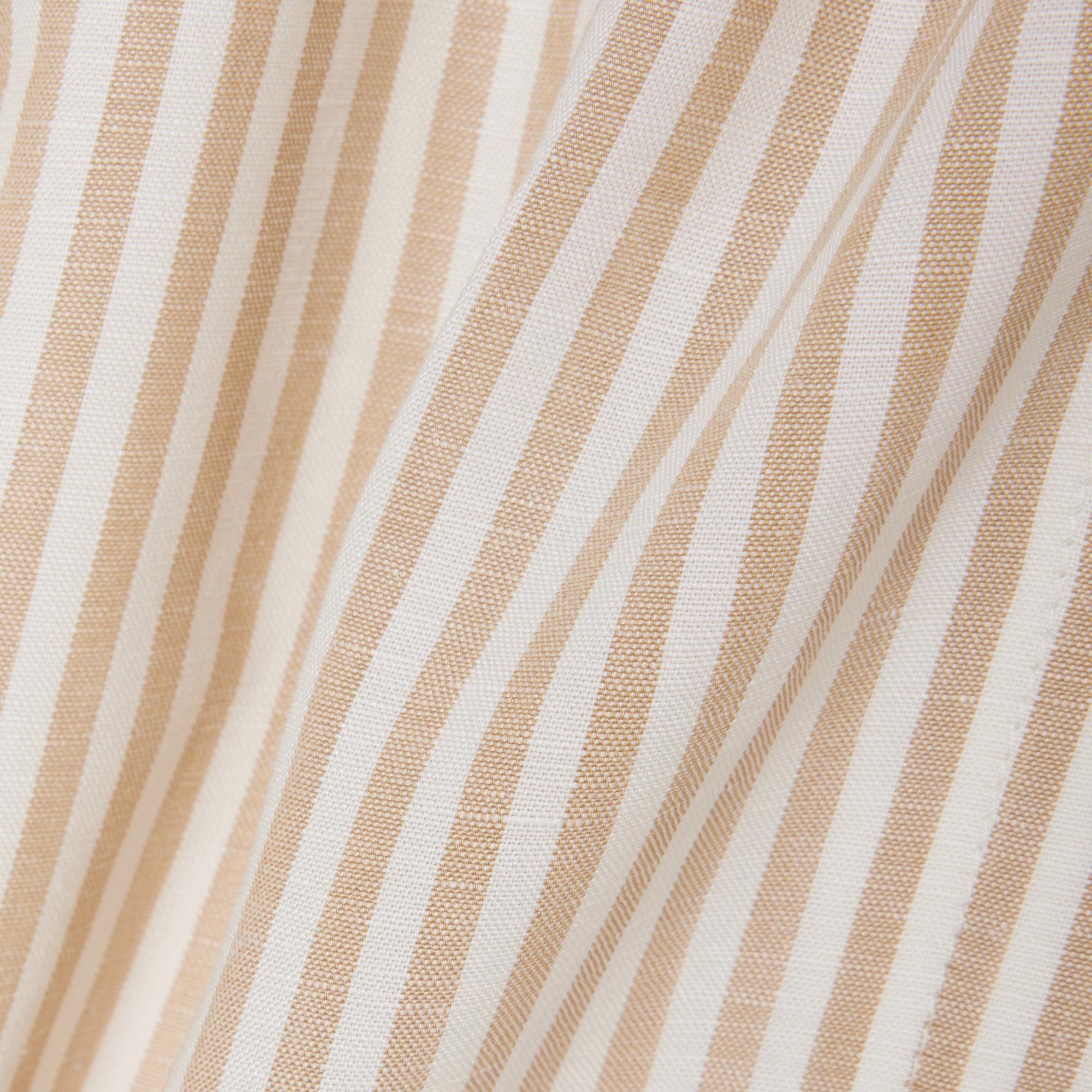 リネン×リヨセルブレンドストライプショーツ