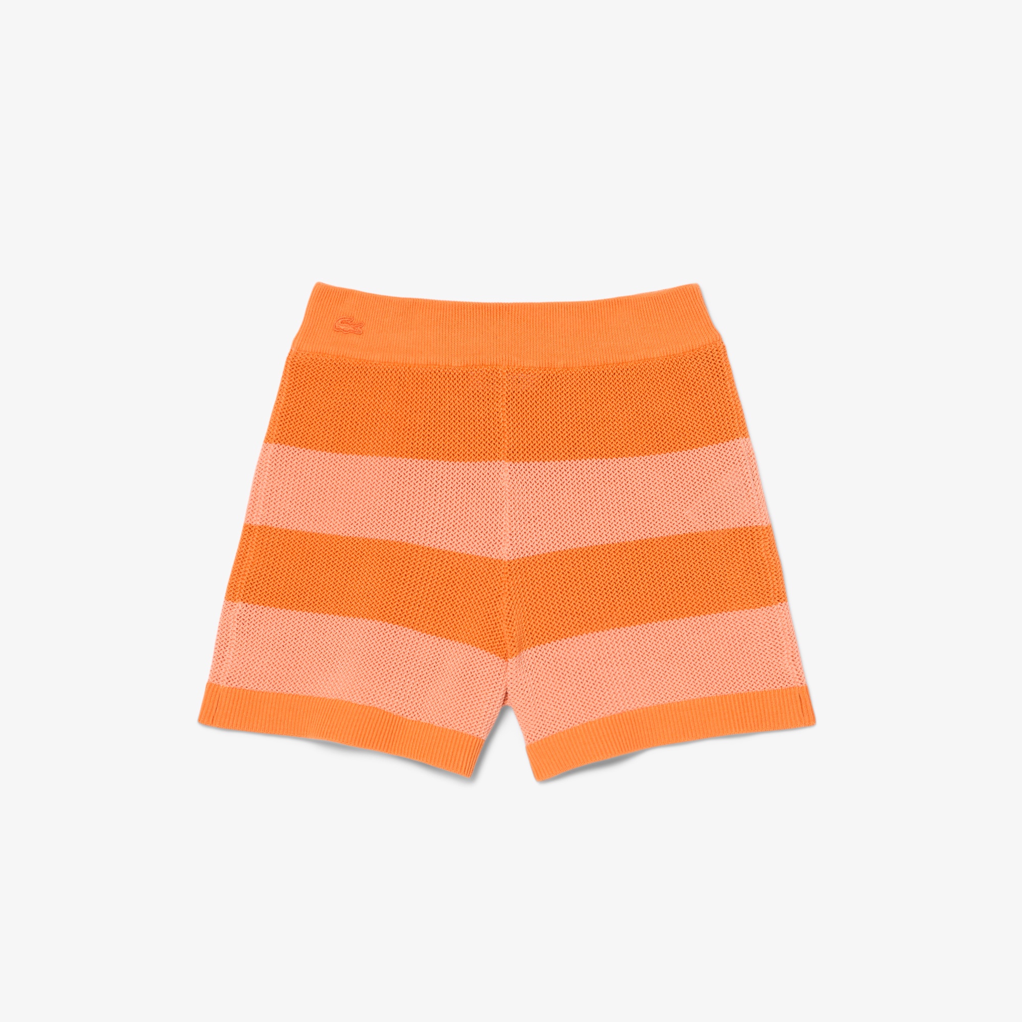 ボーダーメッシュニットショーツ