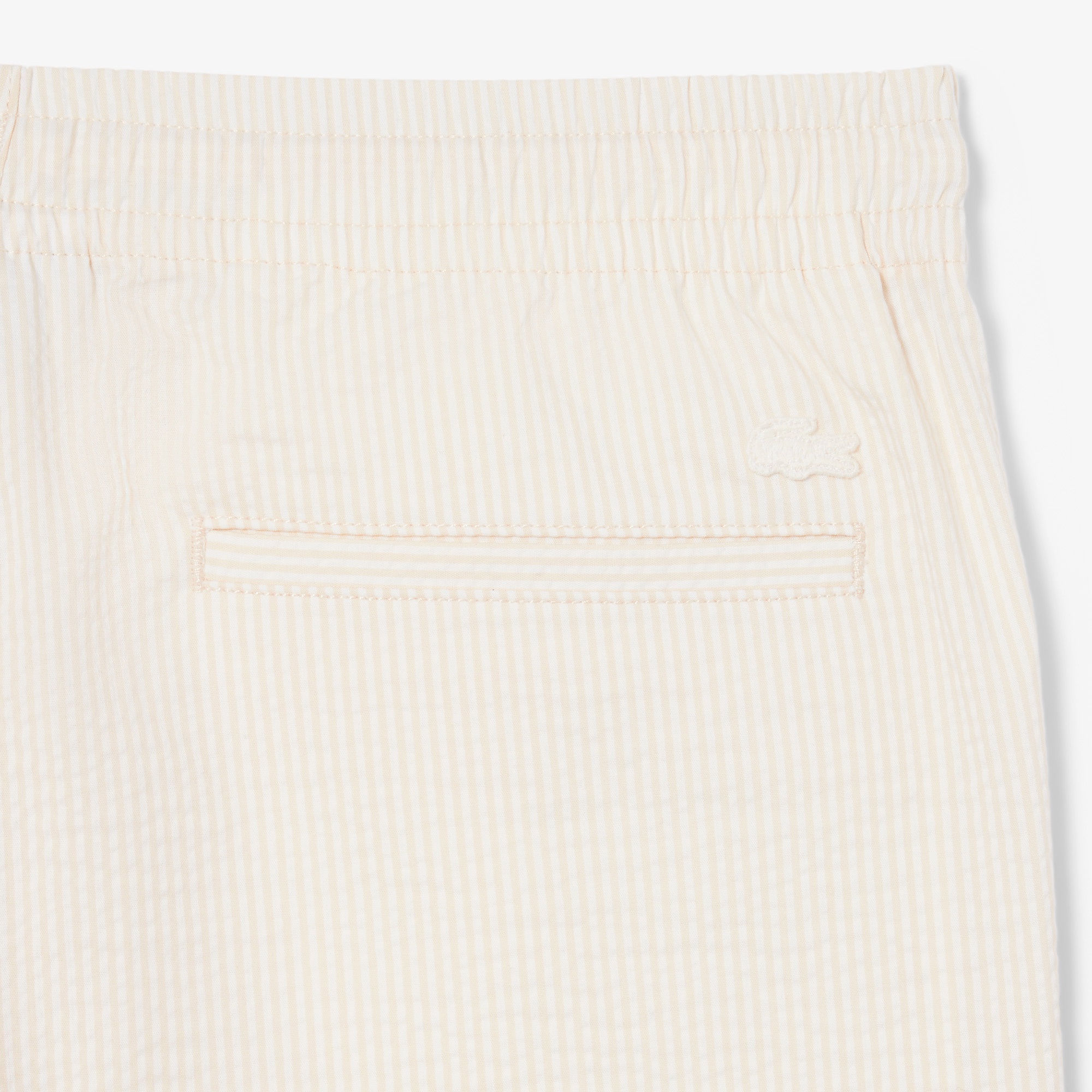 シアサッカーショートパンツ