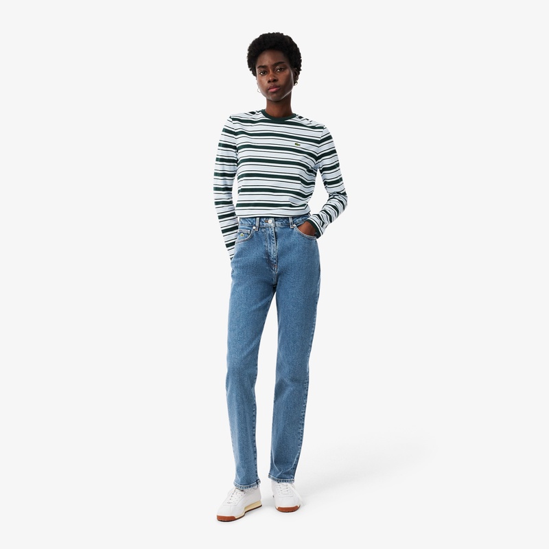 ハイウエストストレートデニムパンツ HF6800 - ラコステ（LACOSTE
