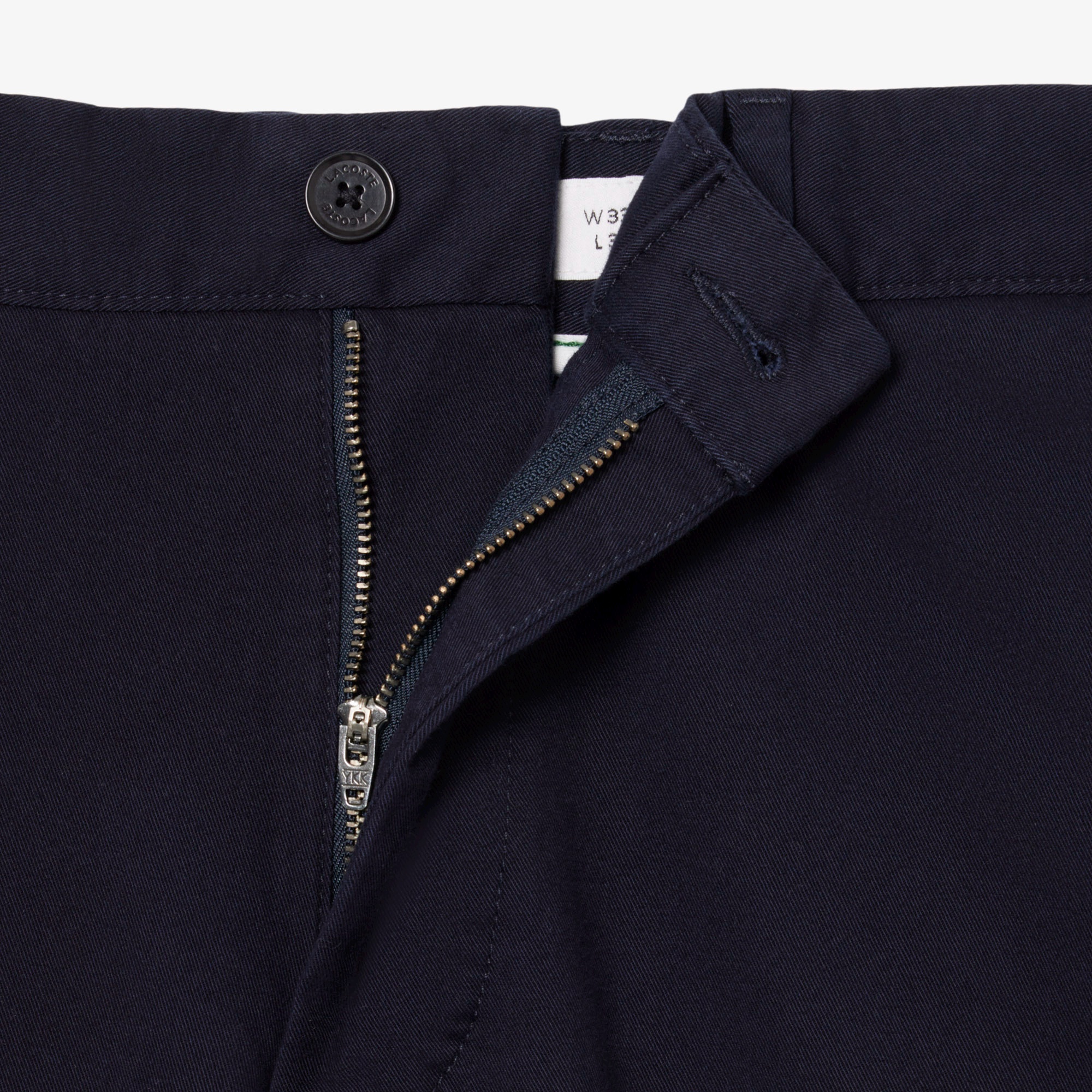 レギュラーフィットテーパードストレッチチノパンツ