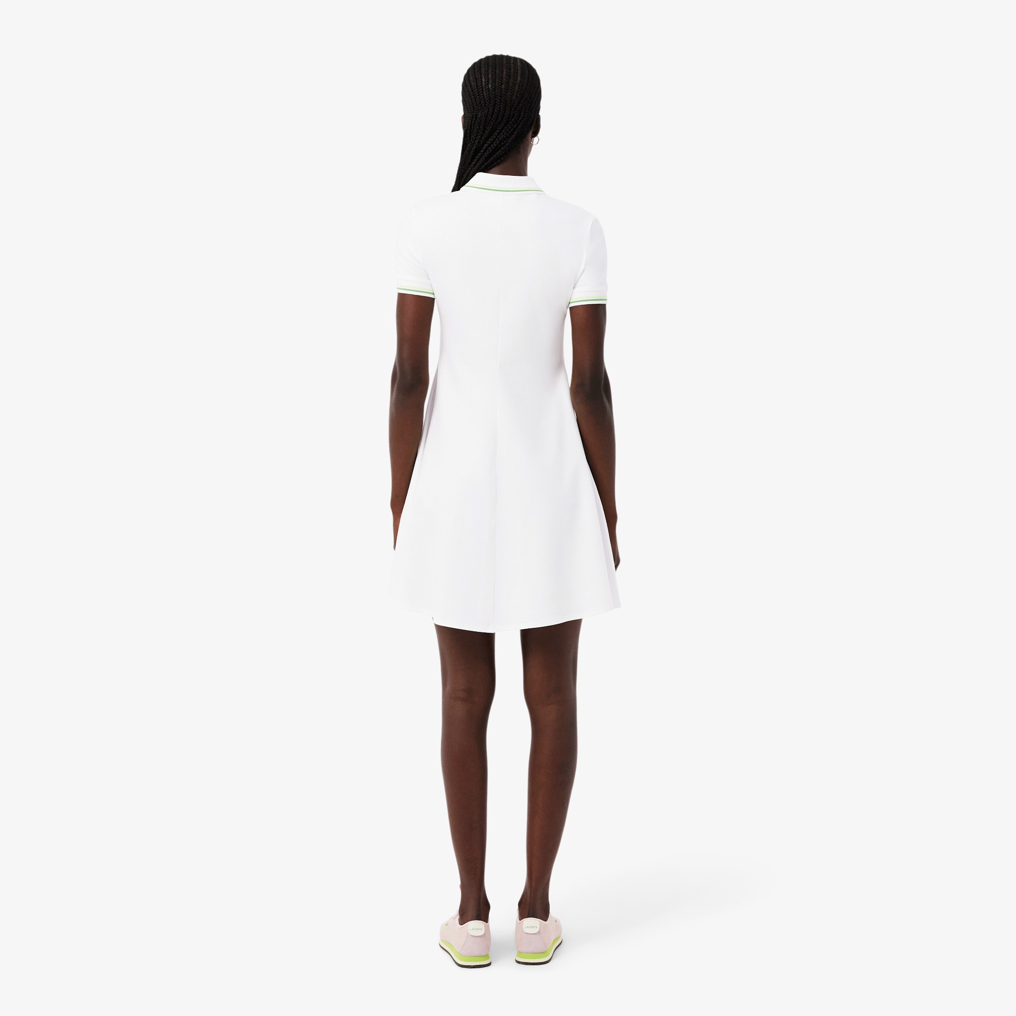 レーヨンブレンドポロドレス