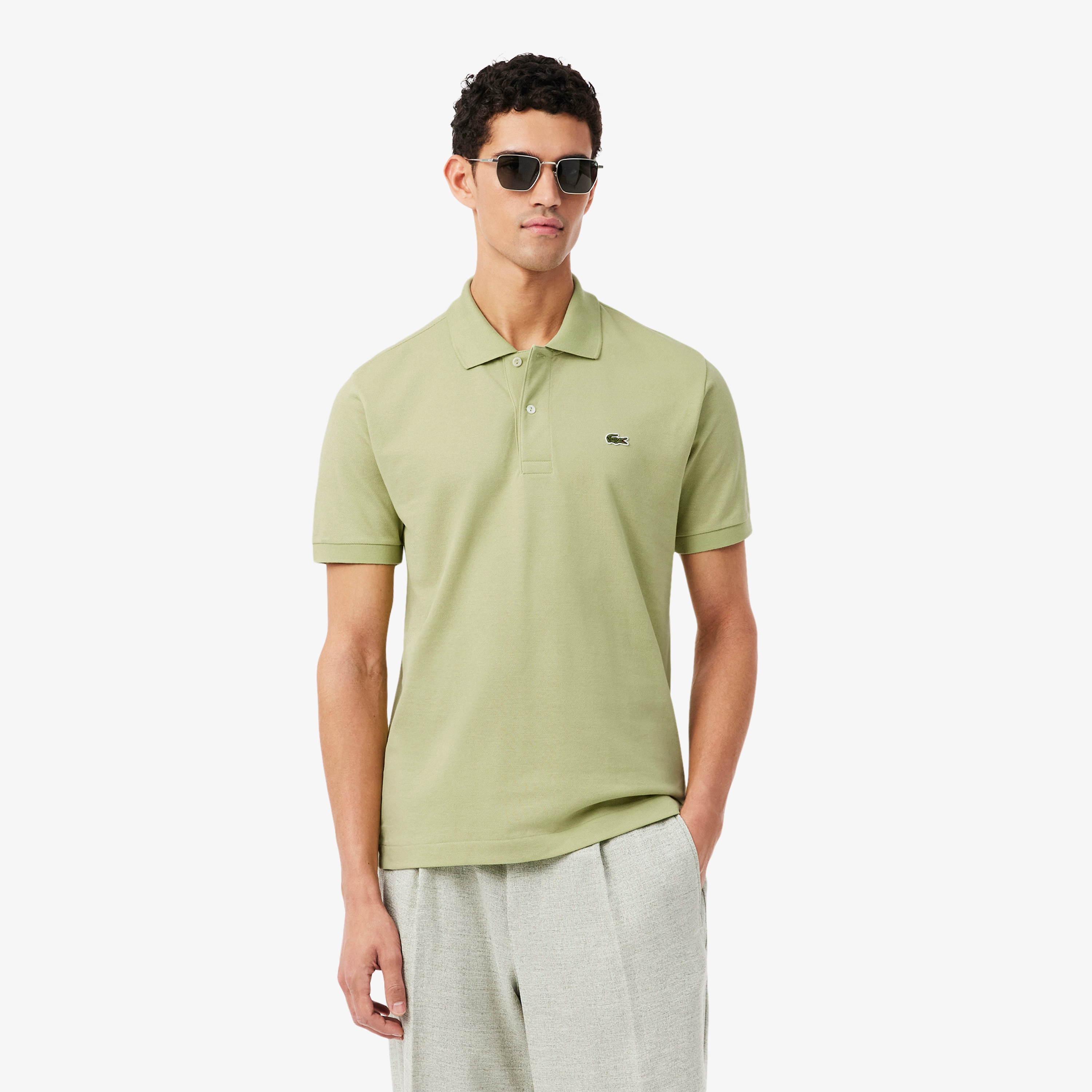 ラコステ L.12.12 ポロシャツ (無地・半袖)