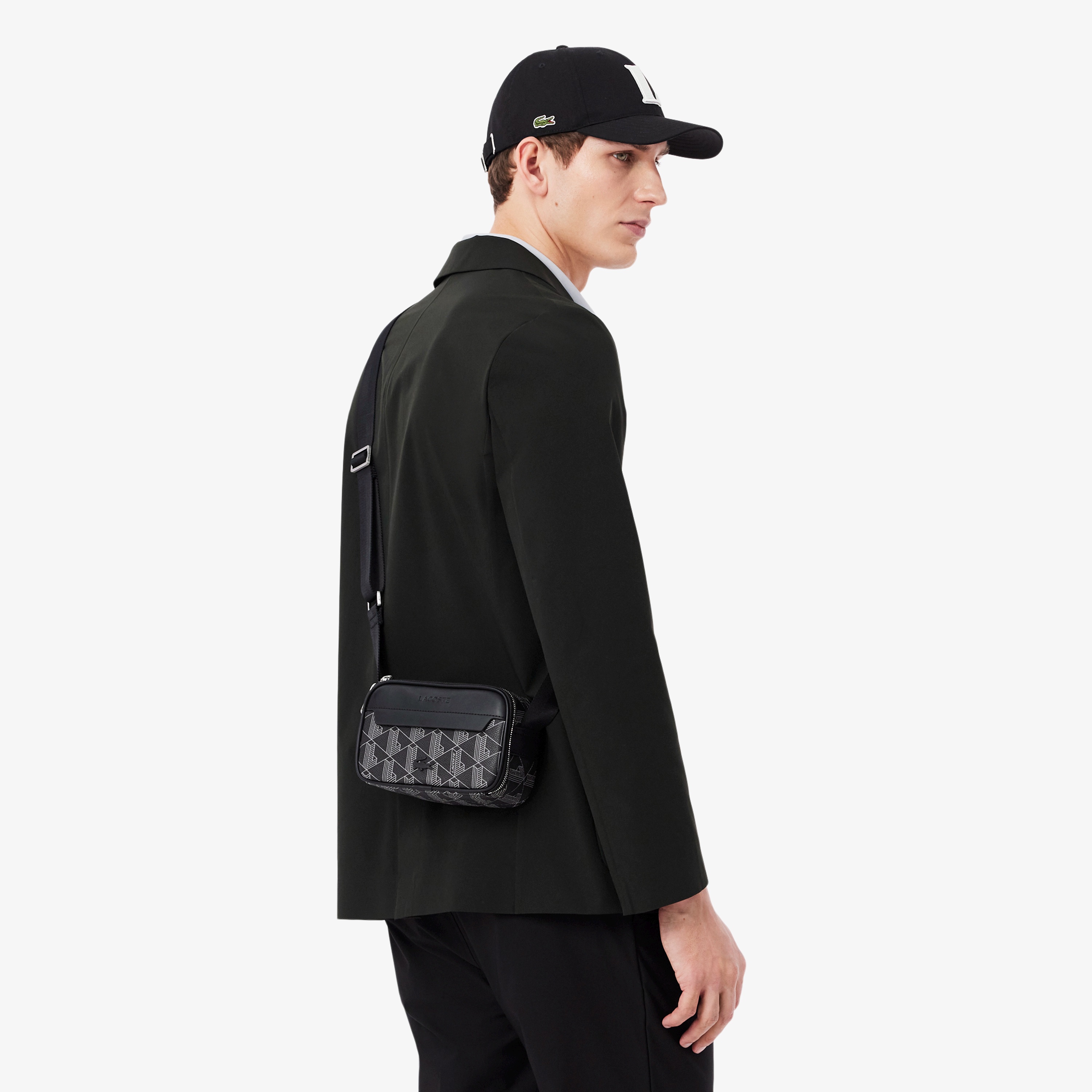 ザ ブレンド モノグラムコンビレポーターバッグ