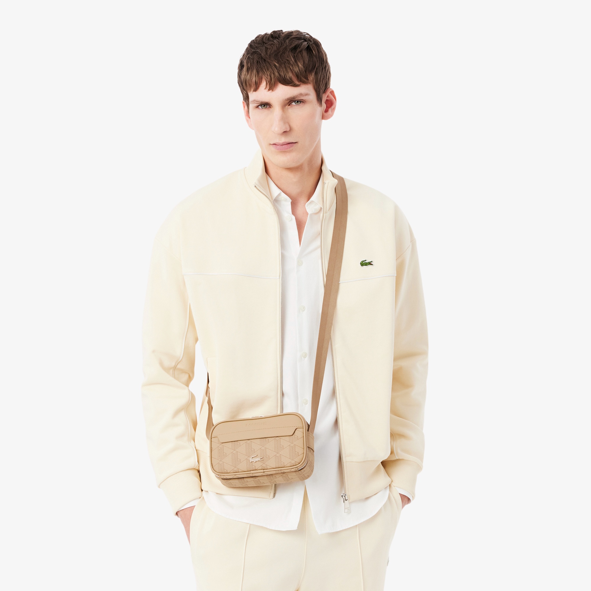 ザ ブレンド モノグラムコンビレポーターバッグ