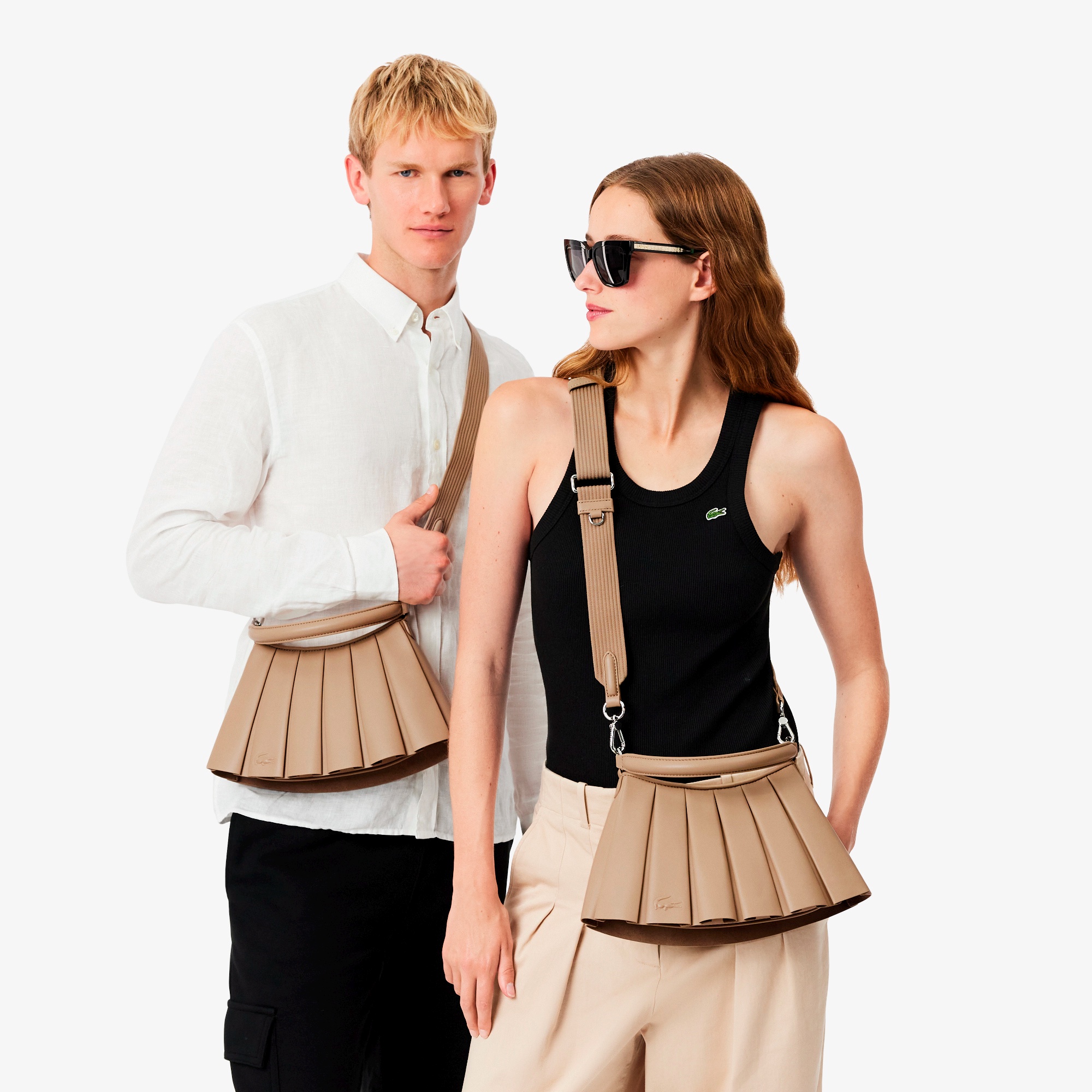 ランラン レザーショルダーバッグ