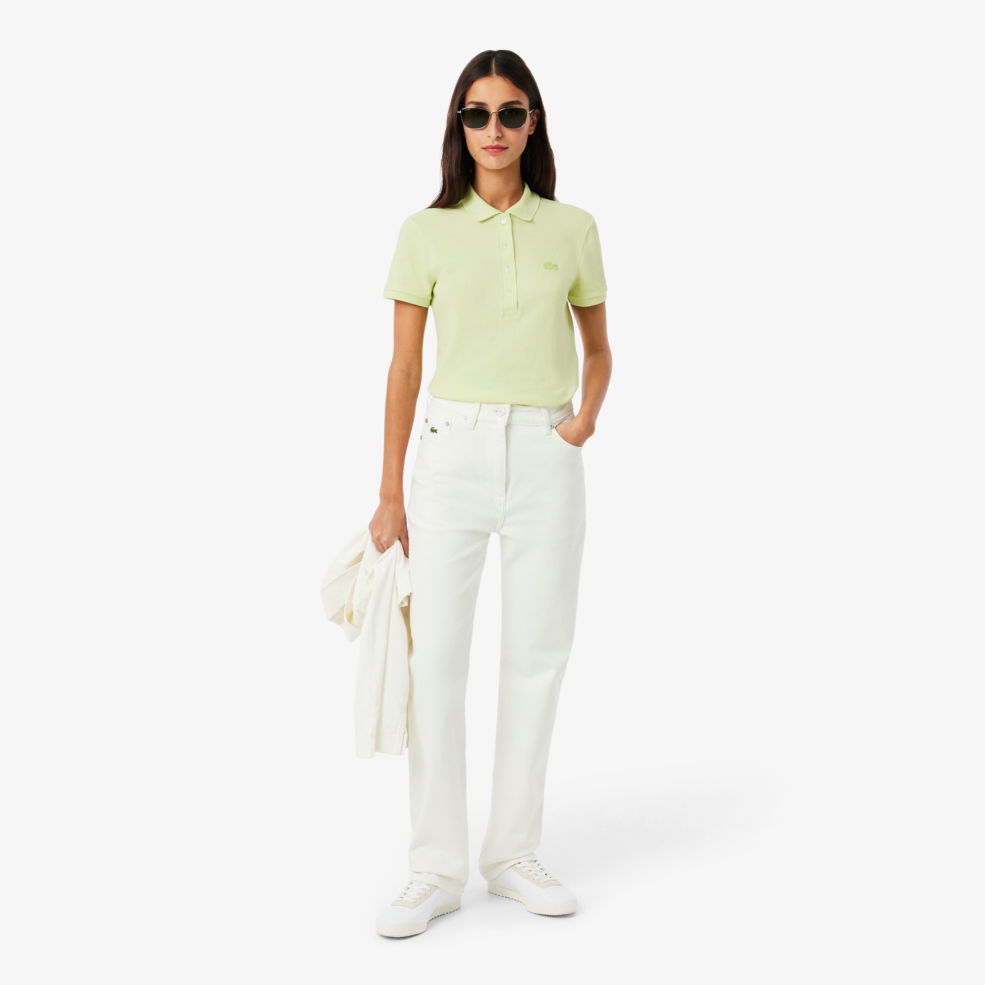 ストレッチコットンピケポロシャツ (半袖)