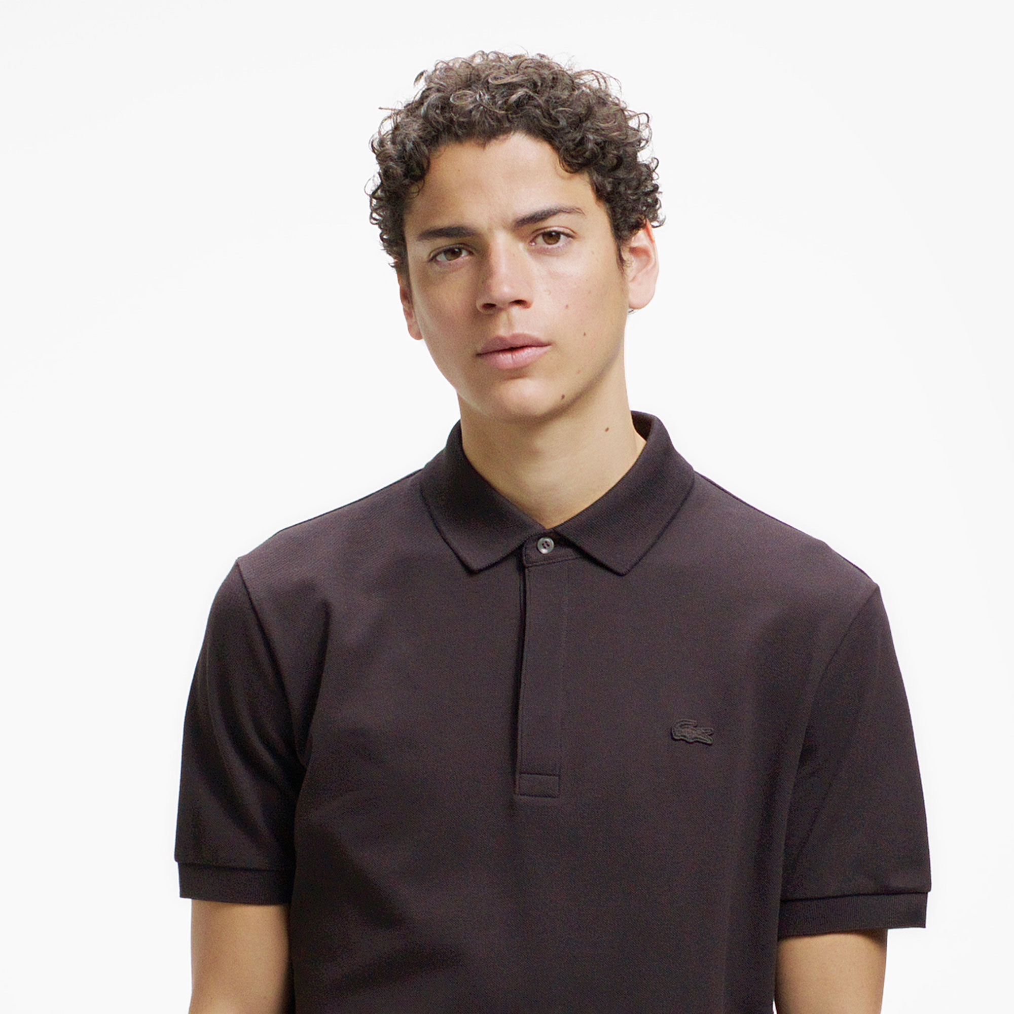 レギュラーフィット ストレッチ パリポロシャツ (半袖)