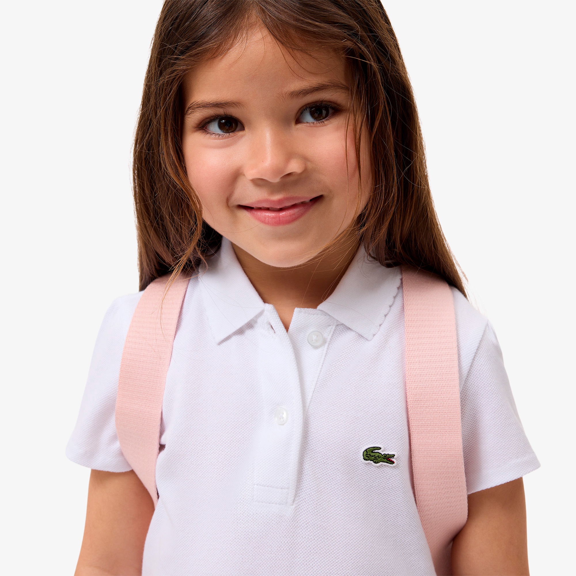 鹿の子地キッズポロシャツ