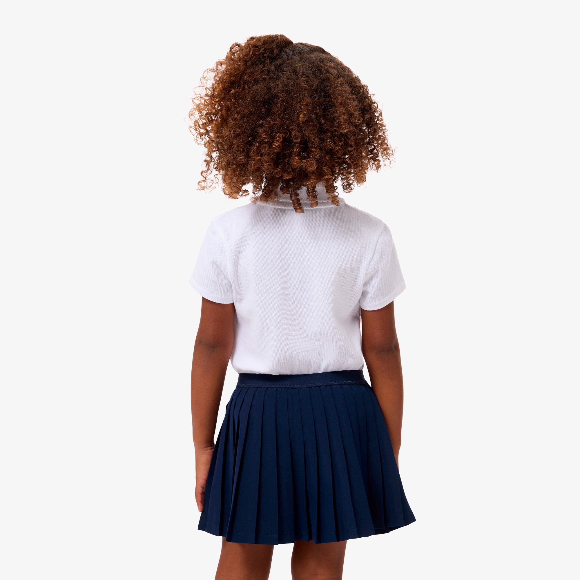 鹿の子地キッズポロシャツ