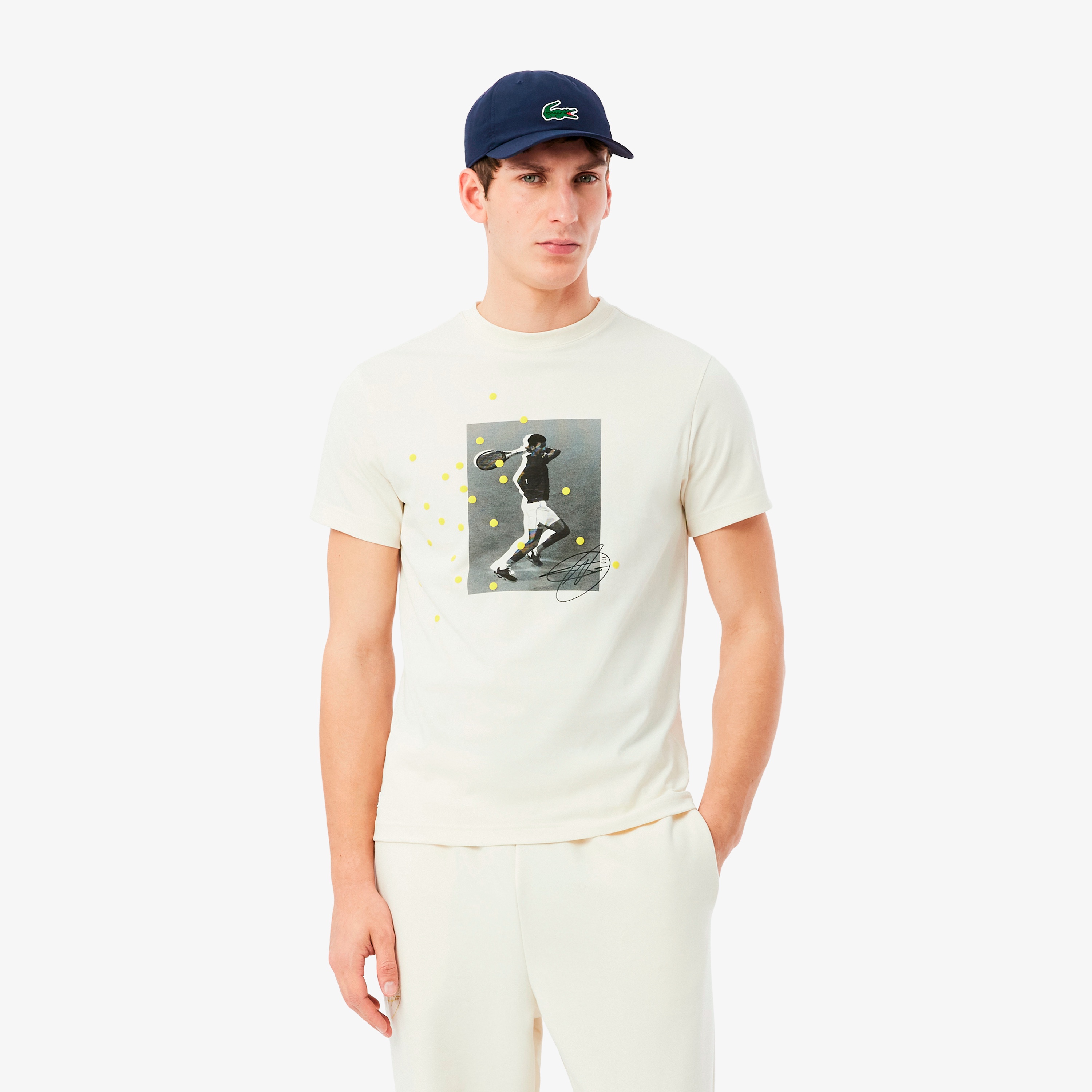 「ノバク・ジョコビッチ」フロントワニロゴキャップ