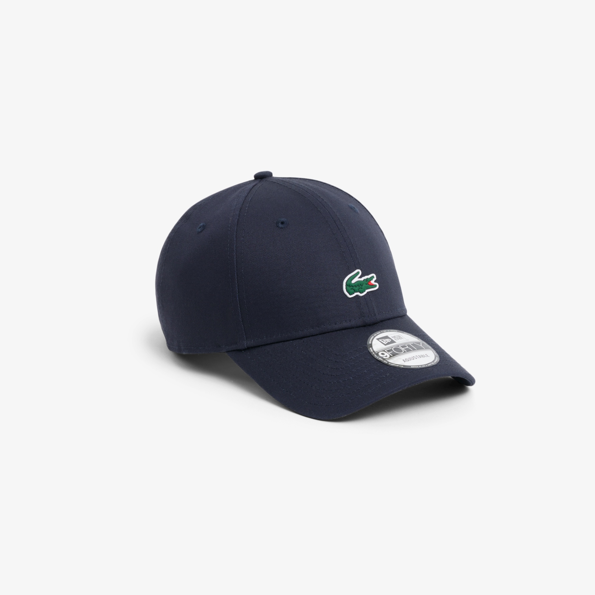 ラコステ×ニューエラ 9FORTY ワニロゴワンポイントキャップ