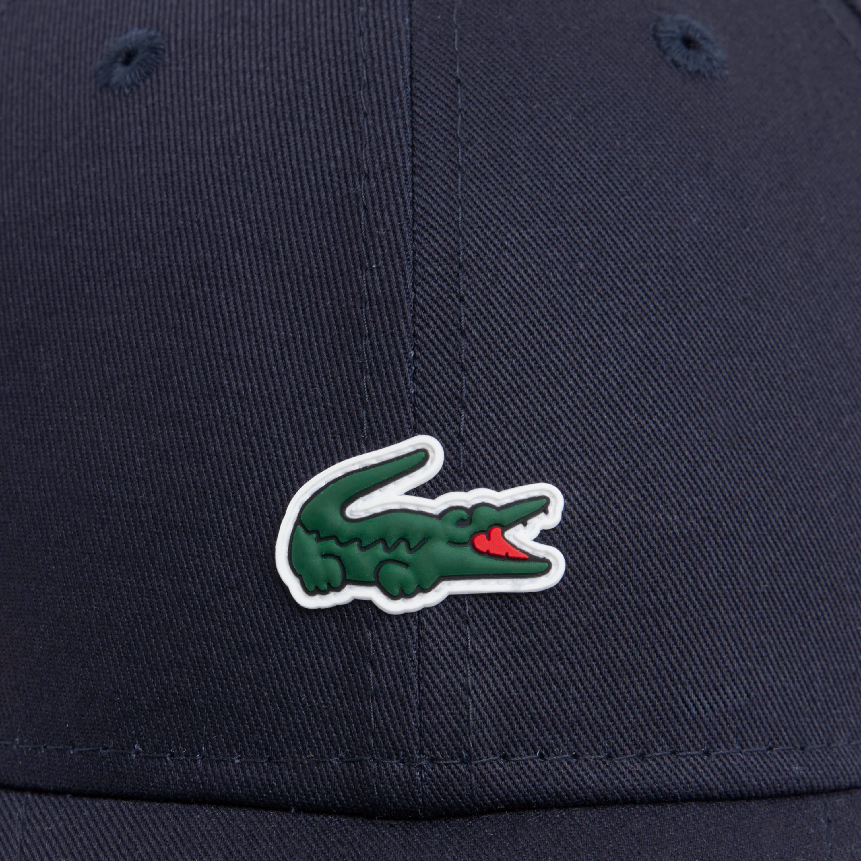 ラコステ×ニューエラ 9FORTY ワニロゴワンポイントキャップ