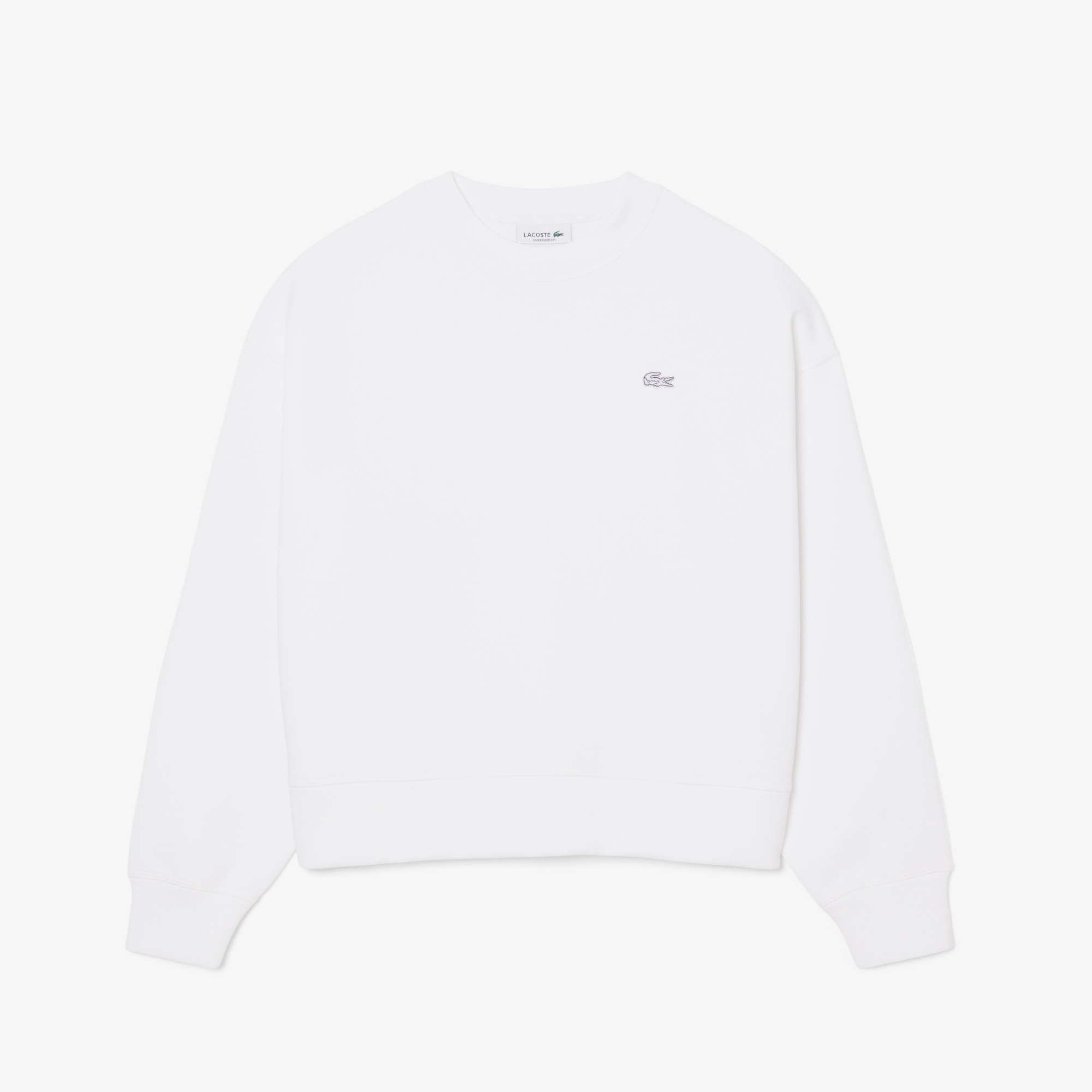 オーバーサイズダブルフェイスジャージスウェットシャツ