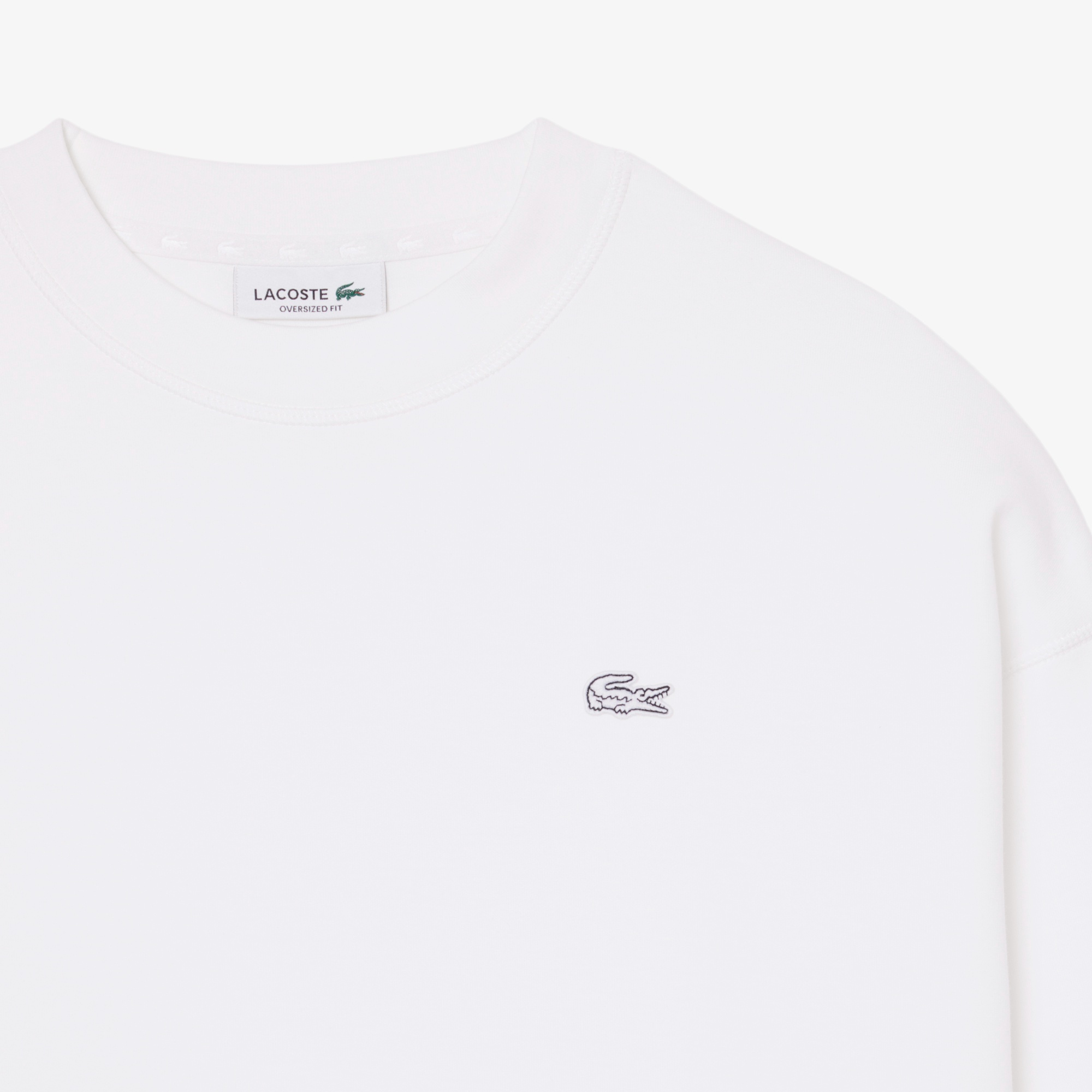 オーバーサイズダブルフェイスジャージスウェットシャツ