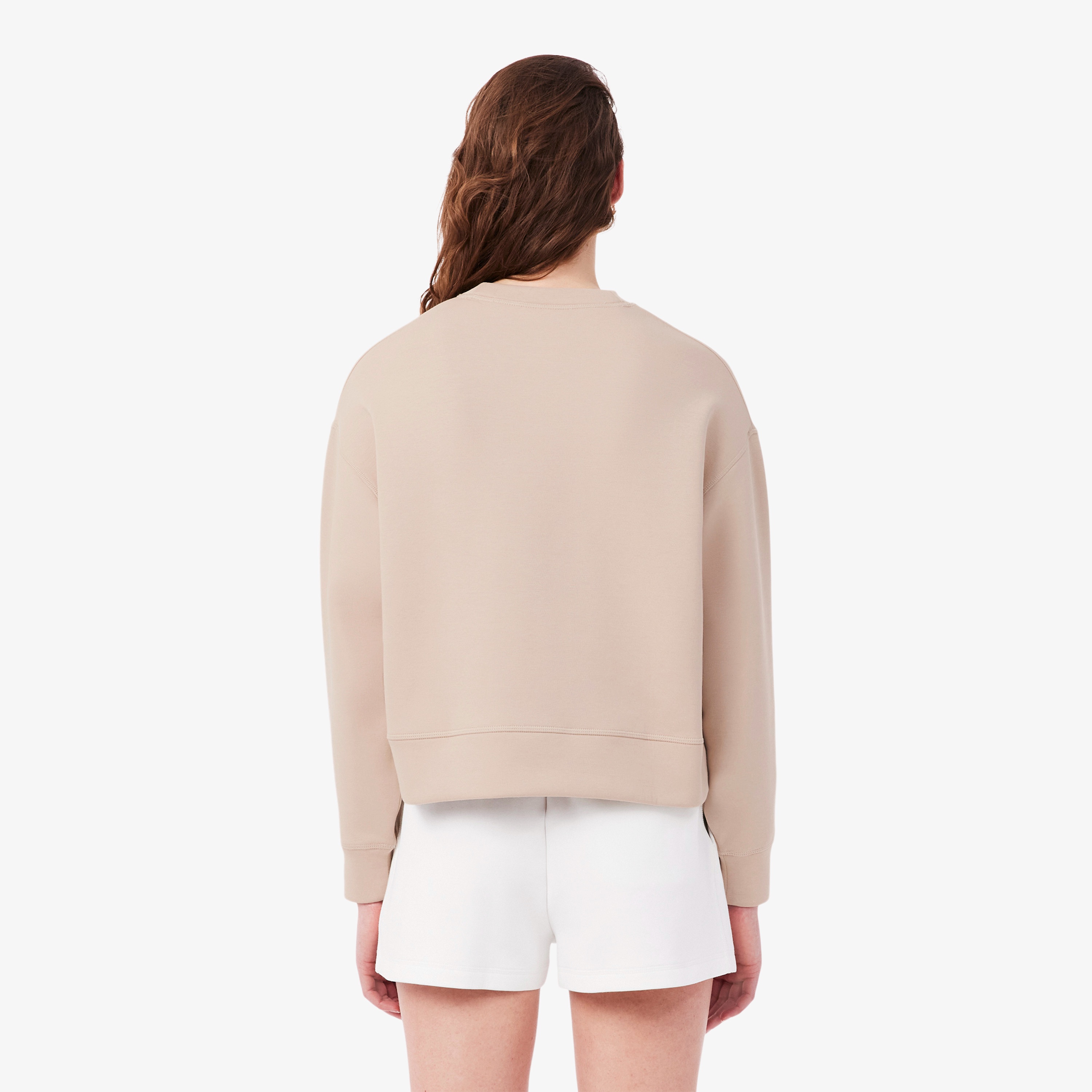 オーバーサイズダブルフェイスジャージスウェットシャツ