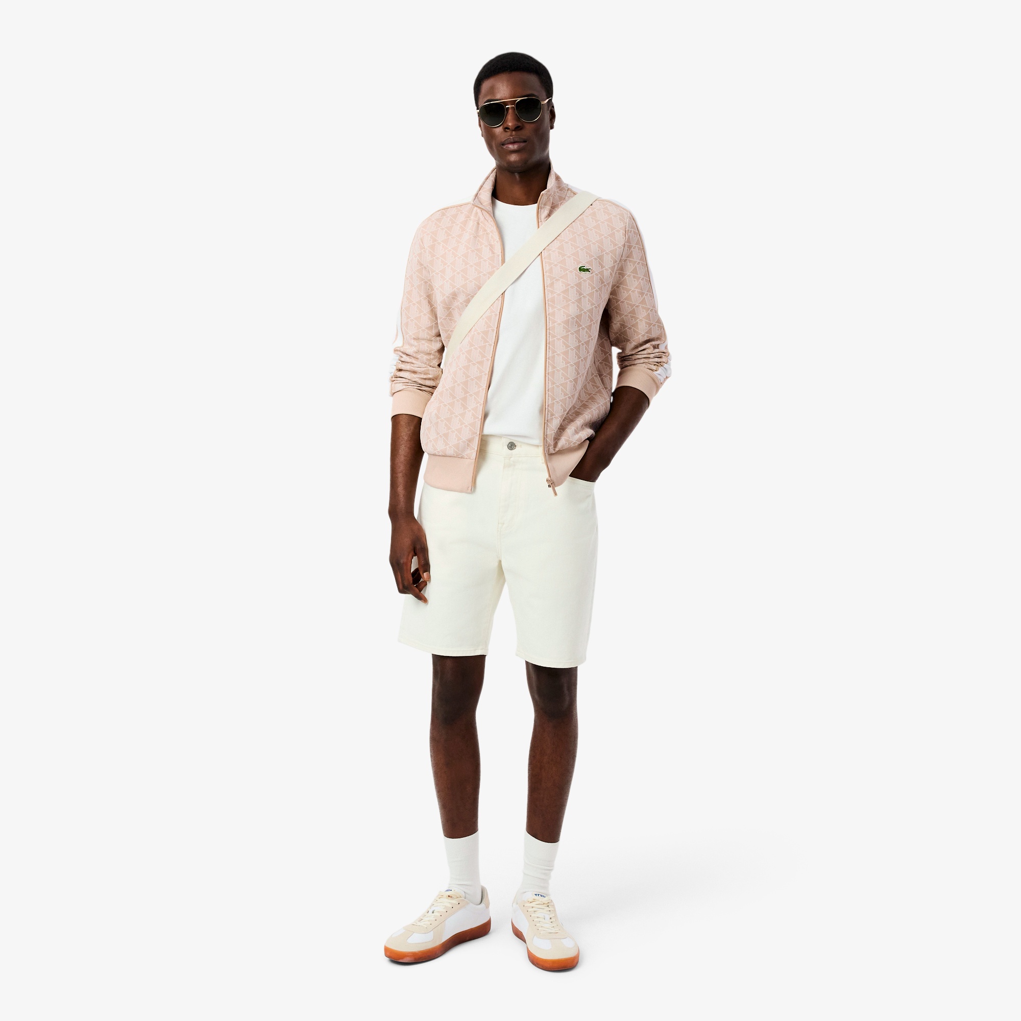 モノグラムジャカードトラックジャケット