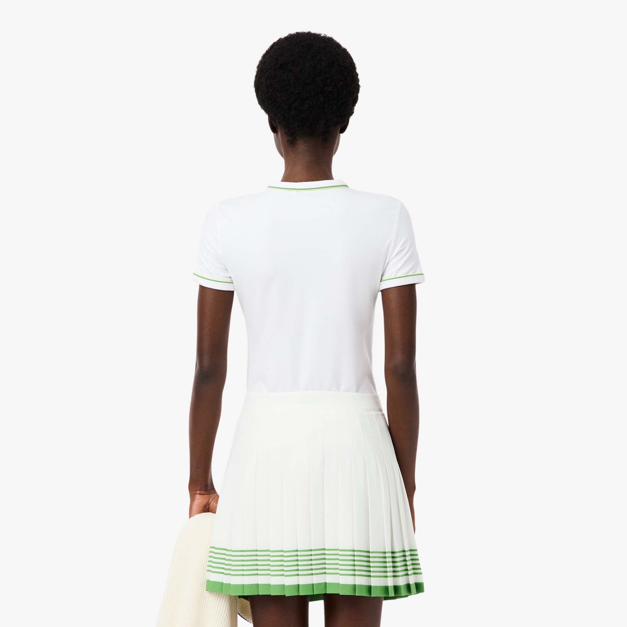 レーヨンブレンドトリムTシャツ