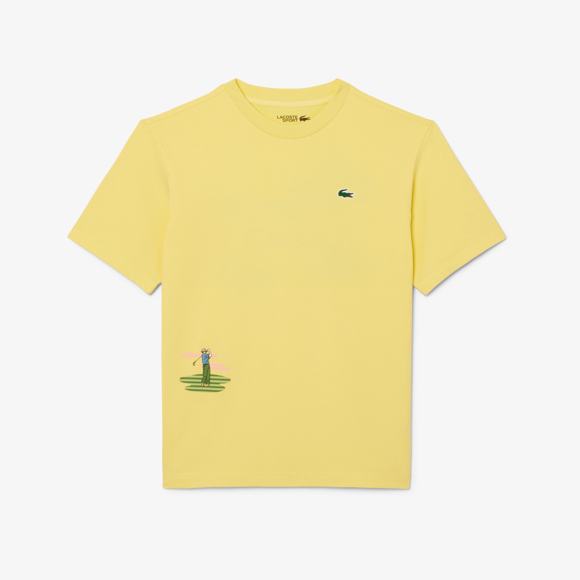 ゴルフグラフィックバックプリントウルトラドライTシャツ