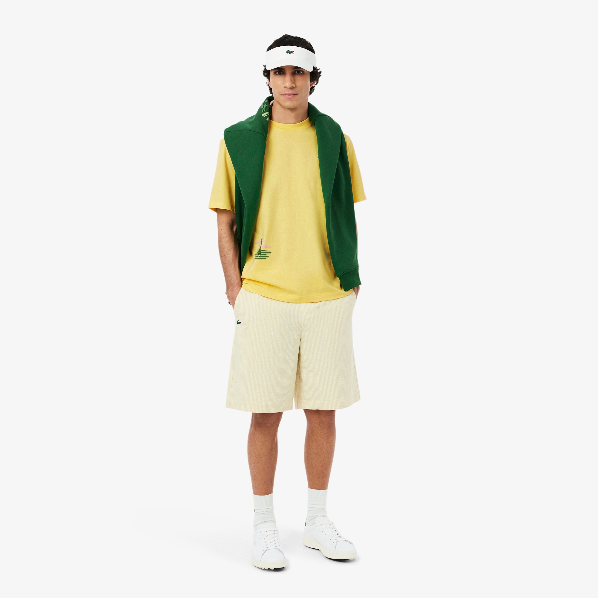 ゴルフグラフィックバックプリントウルトラドライTシャツ