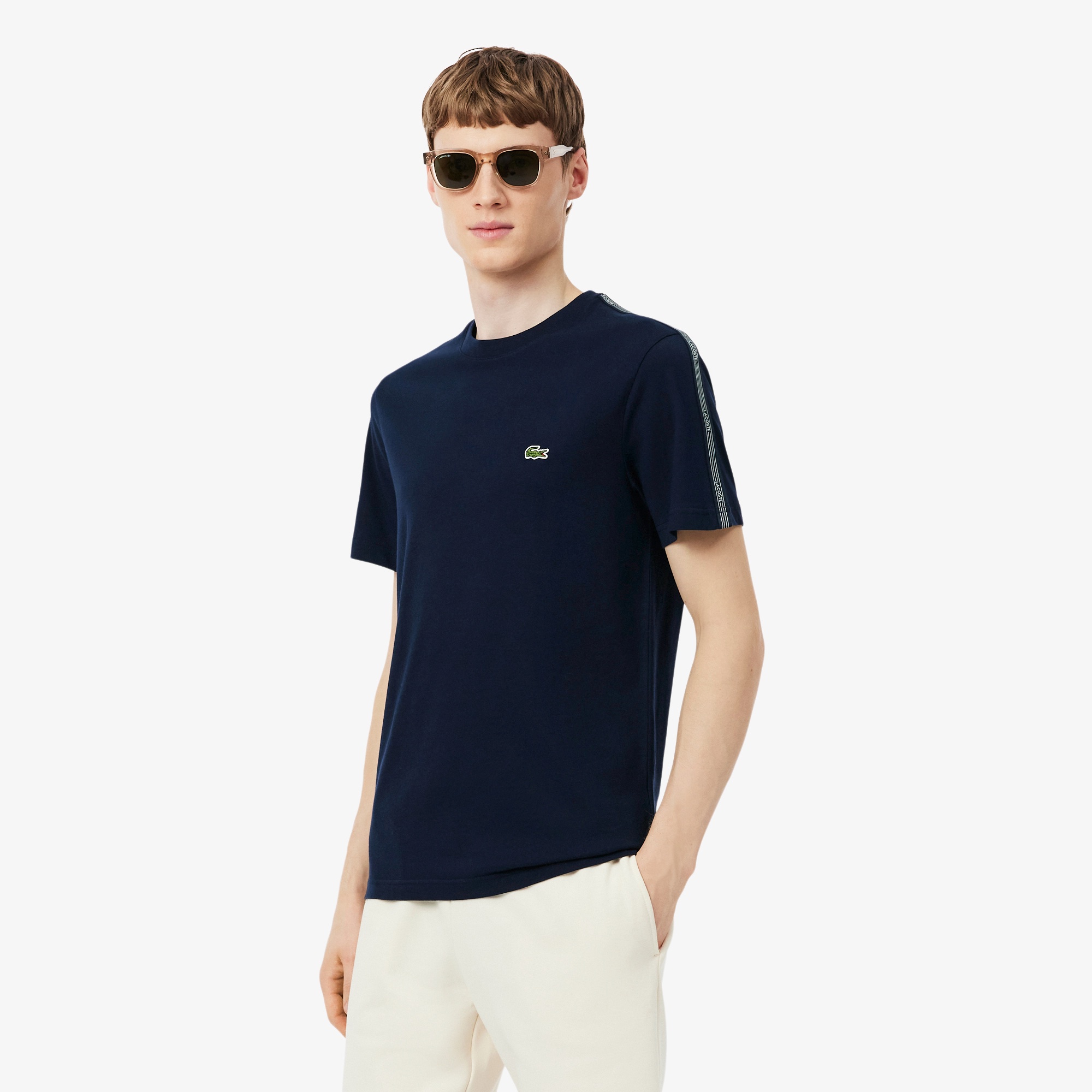 ショルダーテーピングTシャツ