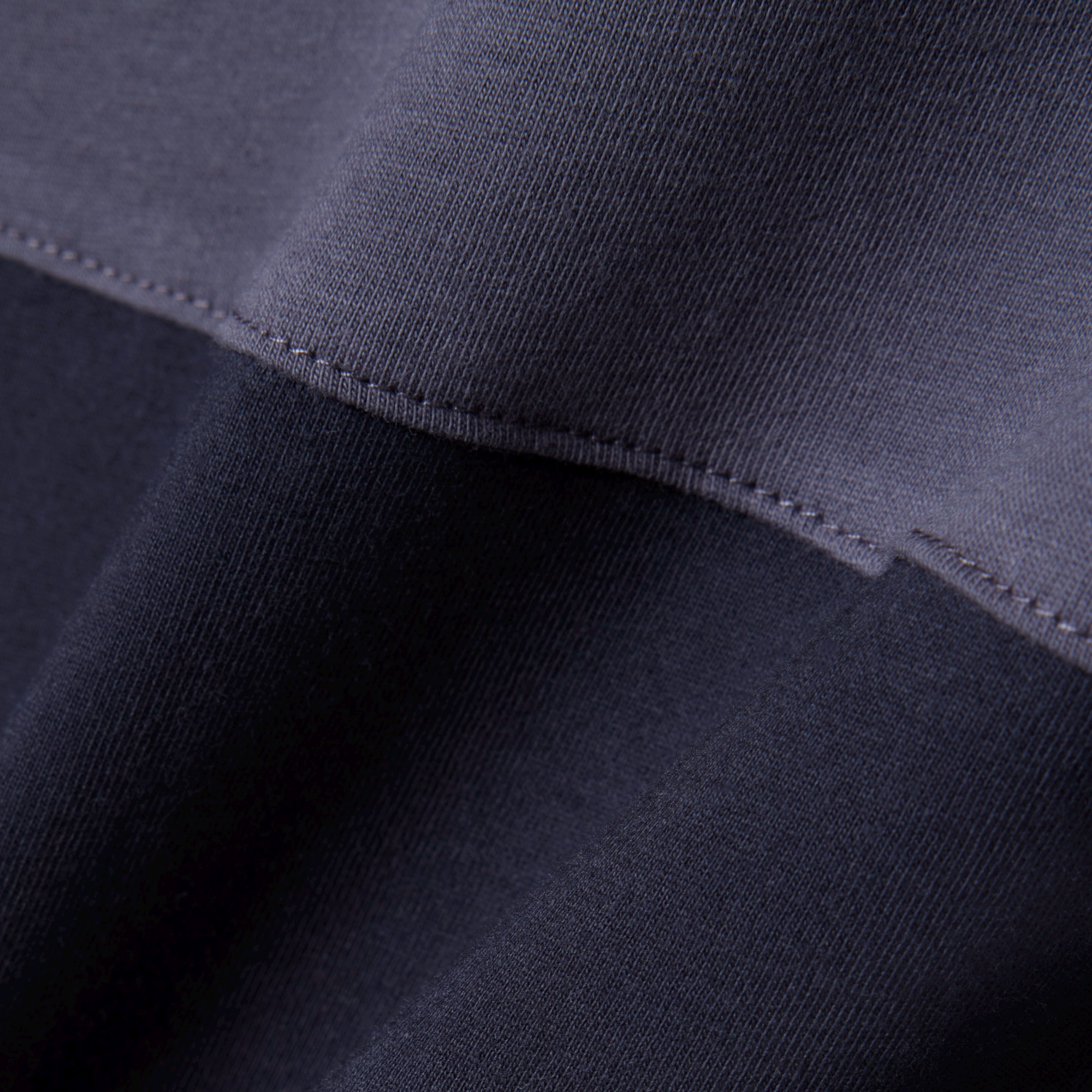 配色パイピングパネルボーダーTシャツ