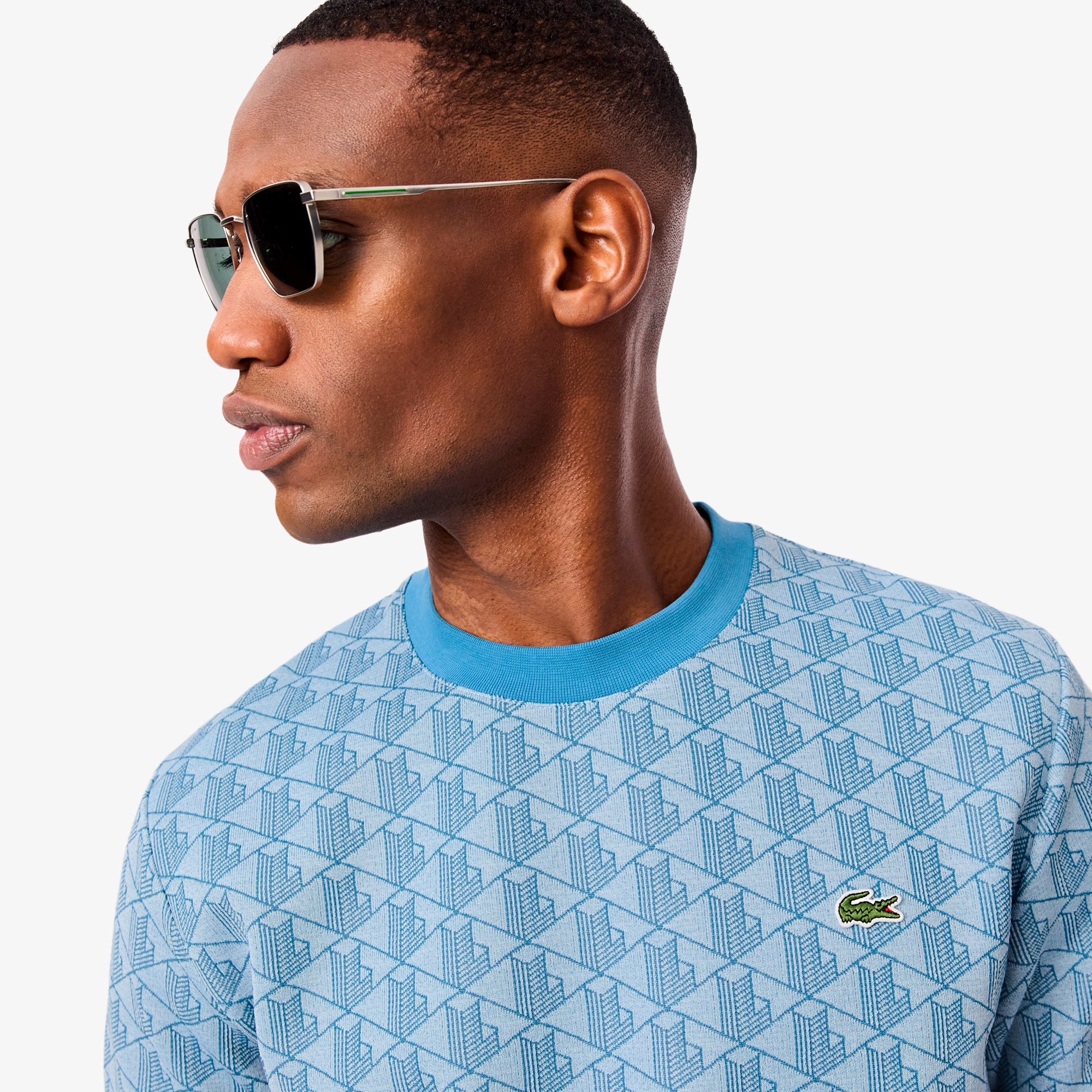 モノグラムジャカードTシャツ