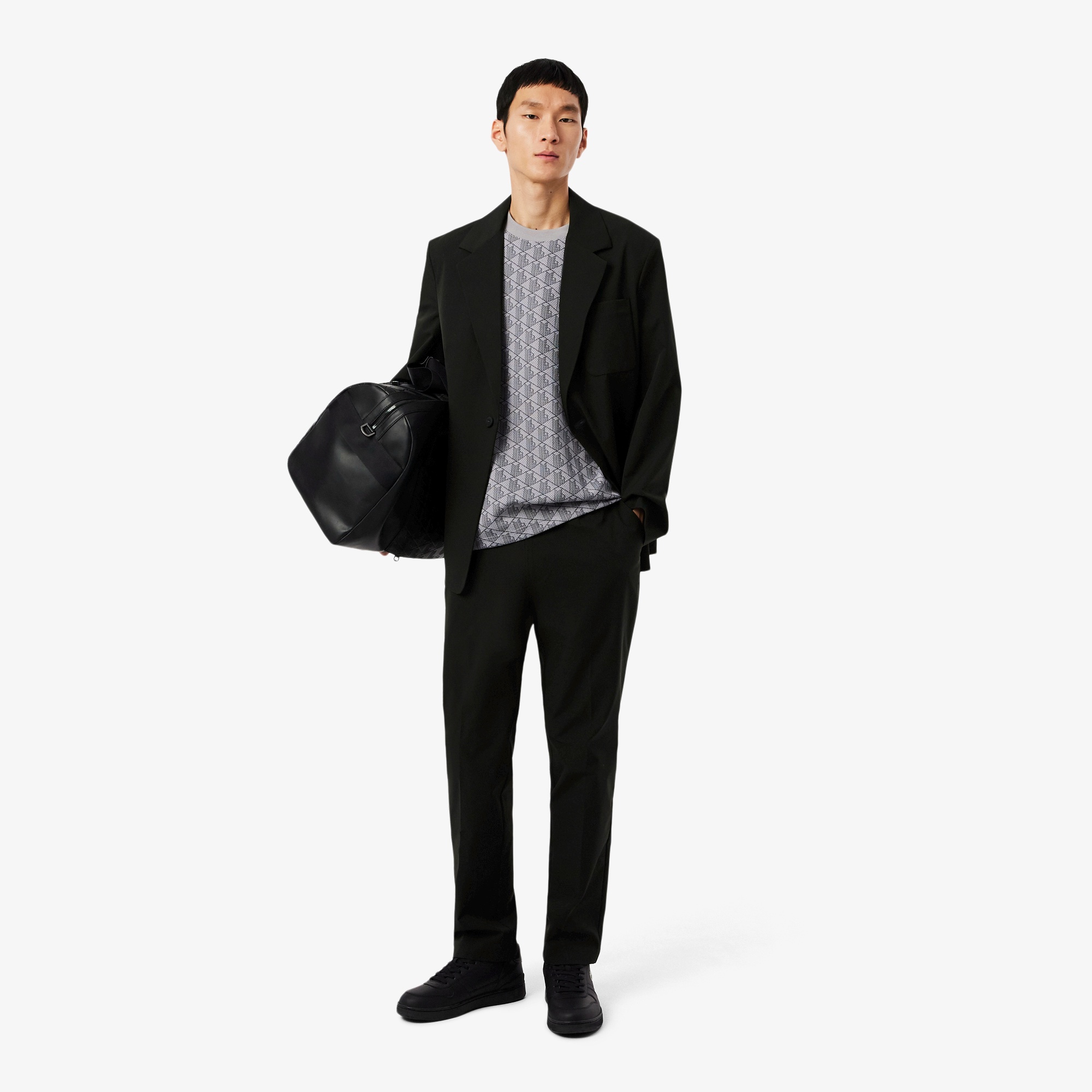 モノグラムジャカードTシャツ