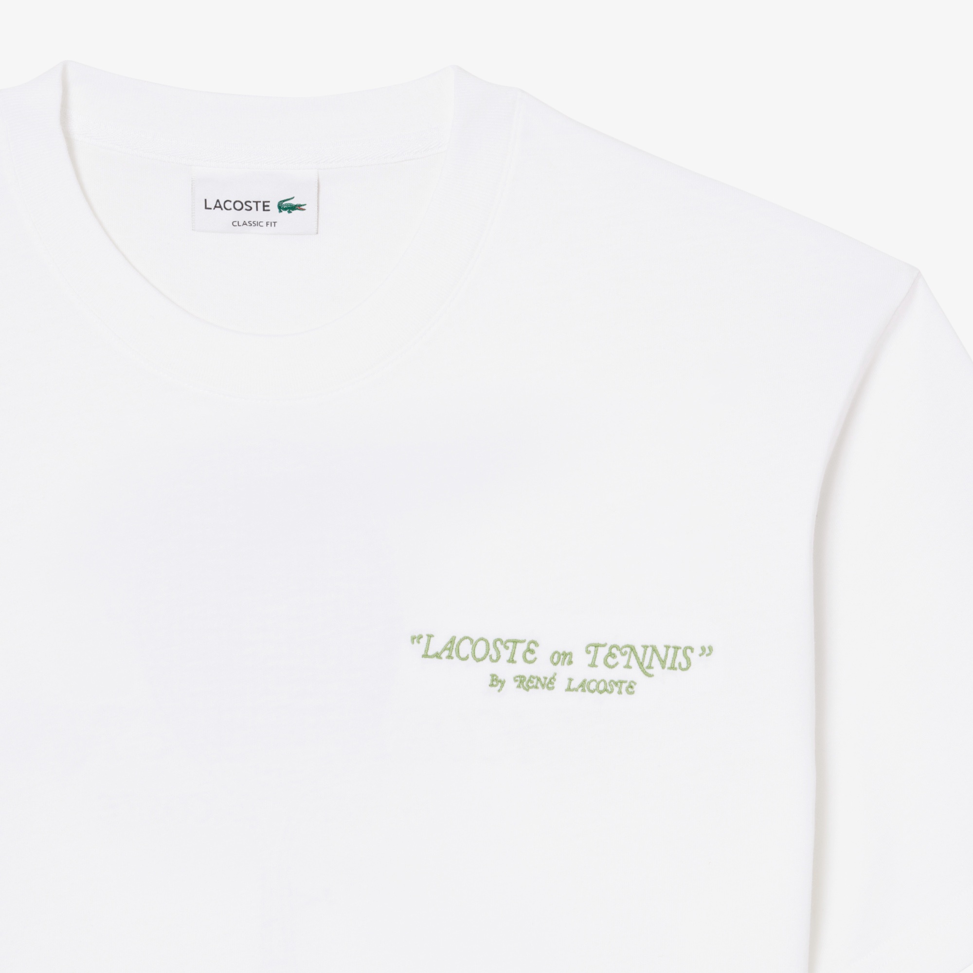 ルネ・ラコステ シグネチャー&ラケットプリントTシャツ