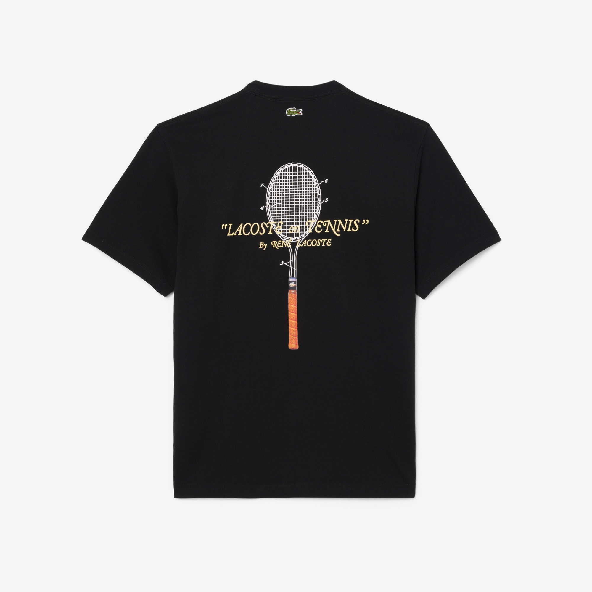 ルネ・ラコステ シグネチャー&ラケットプリントTシャツ