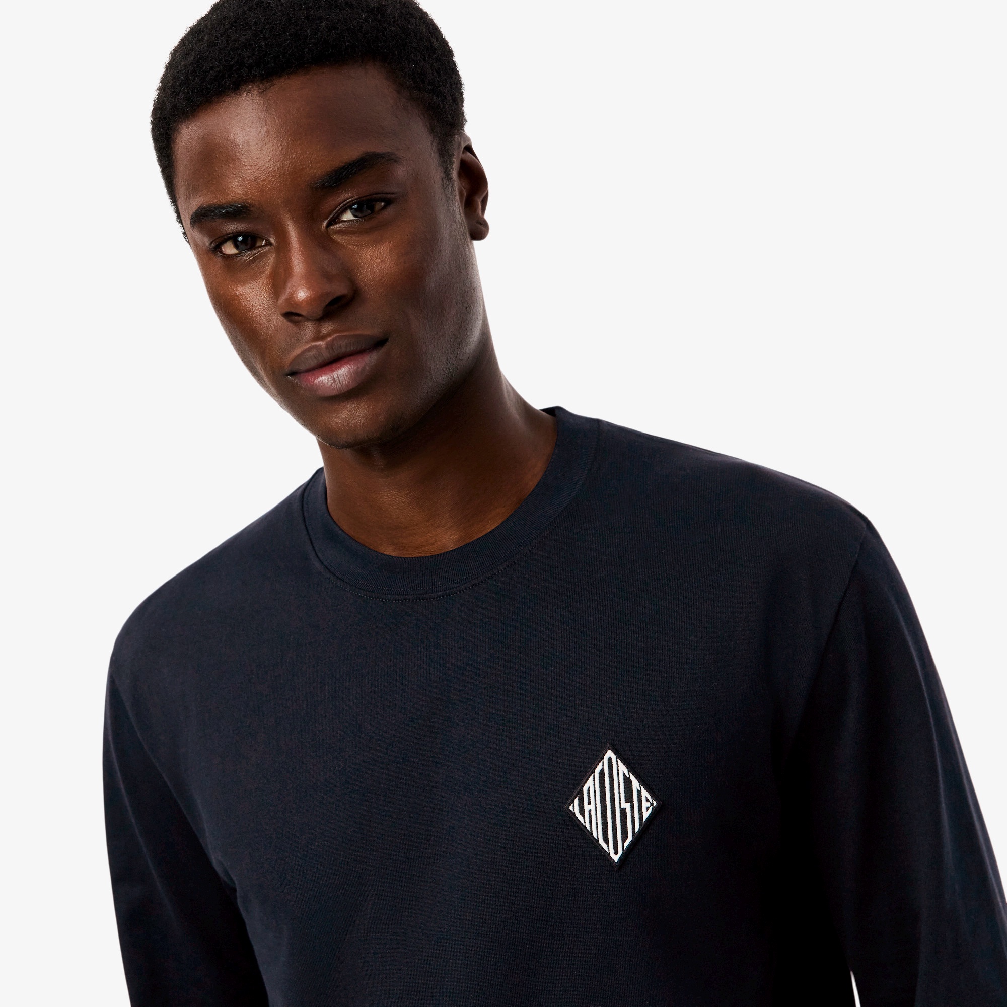 ダイヤロゴパッチロングスリーブTシャツ