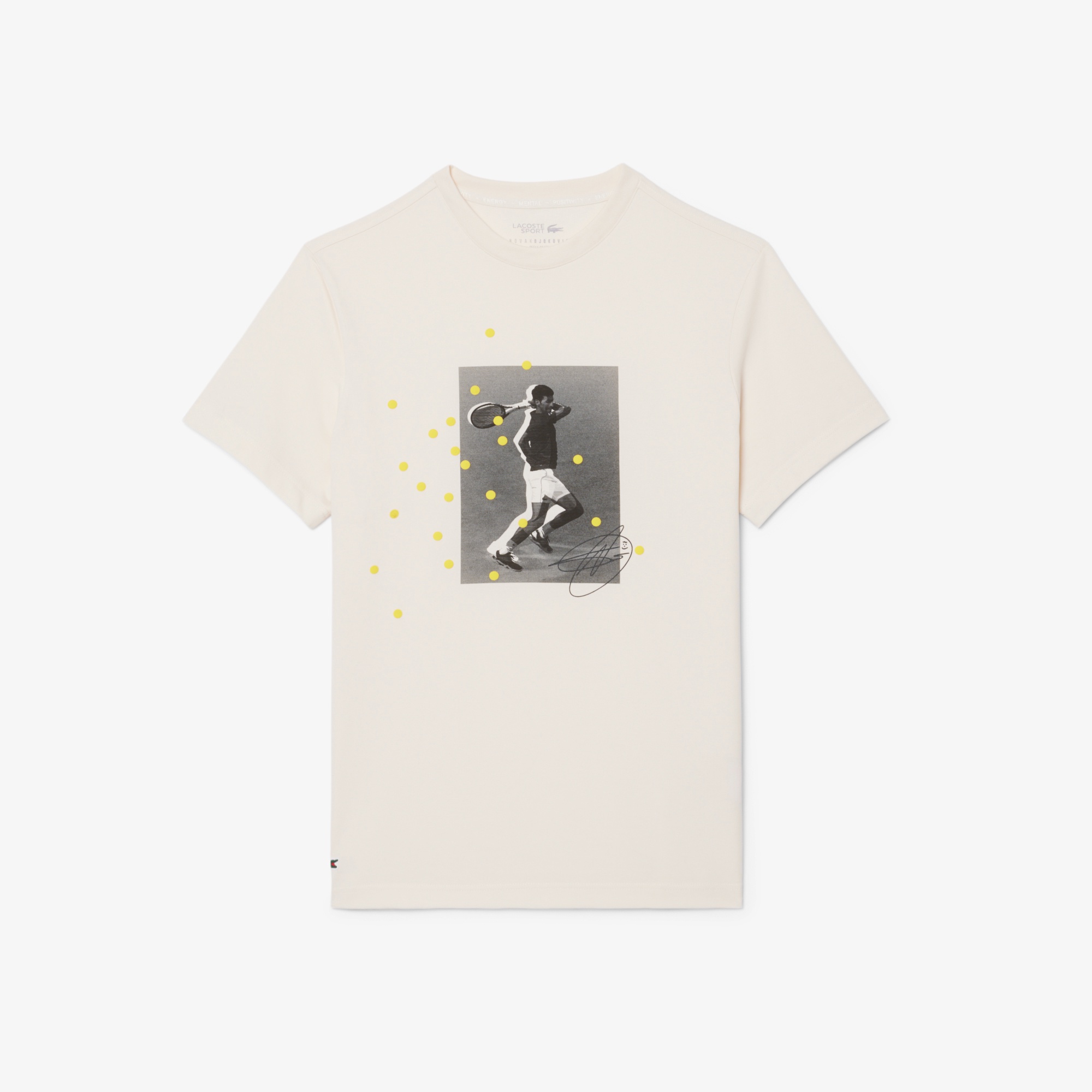 『ノバク・ジョコビッチ』3Dテニスボールドット＆フォトプリント