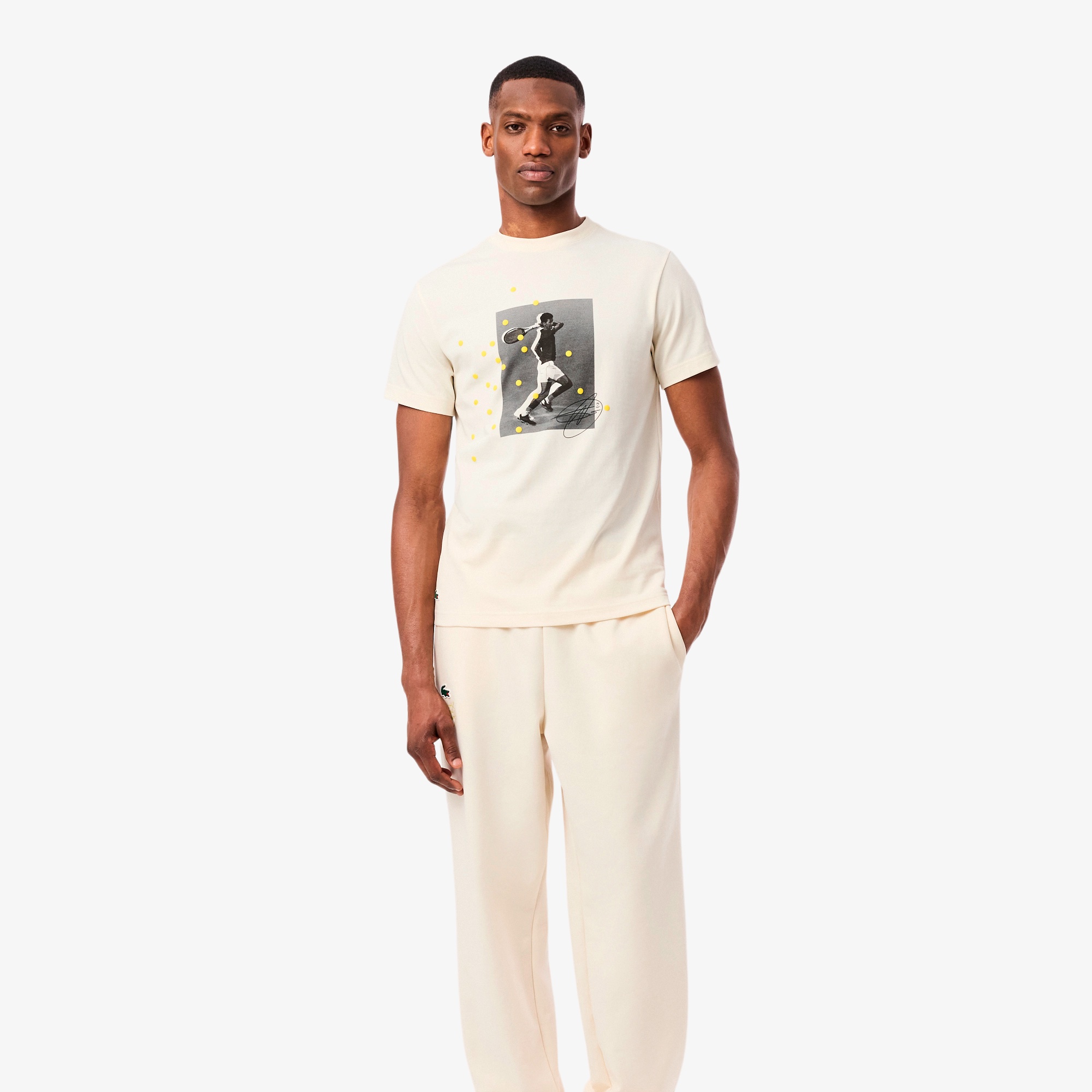 『ノバク・ジョコビッチ』3Dテニスボールドット＆フォトプリント