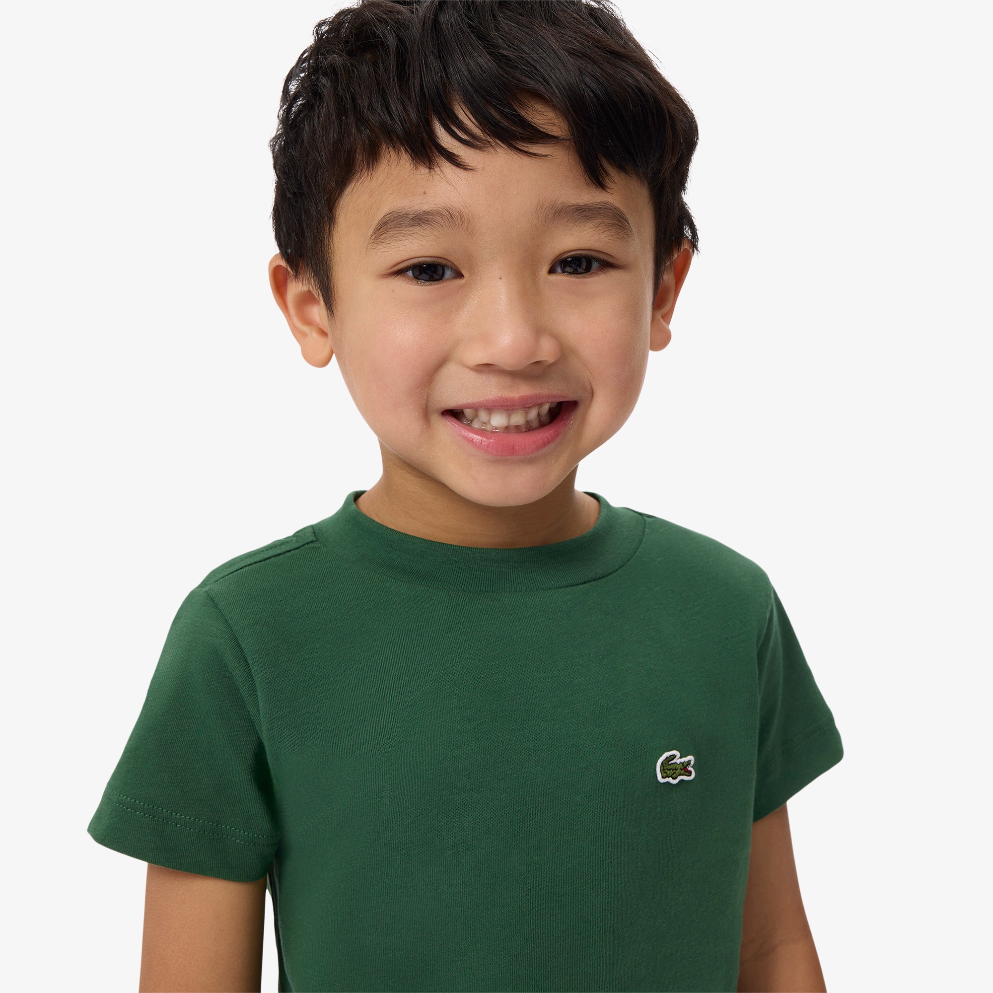 JUNIOR ベーシックワニロゴパッチTシャツ