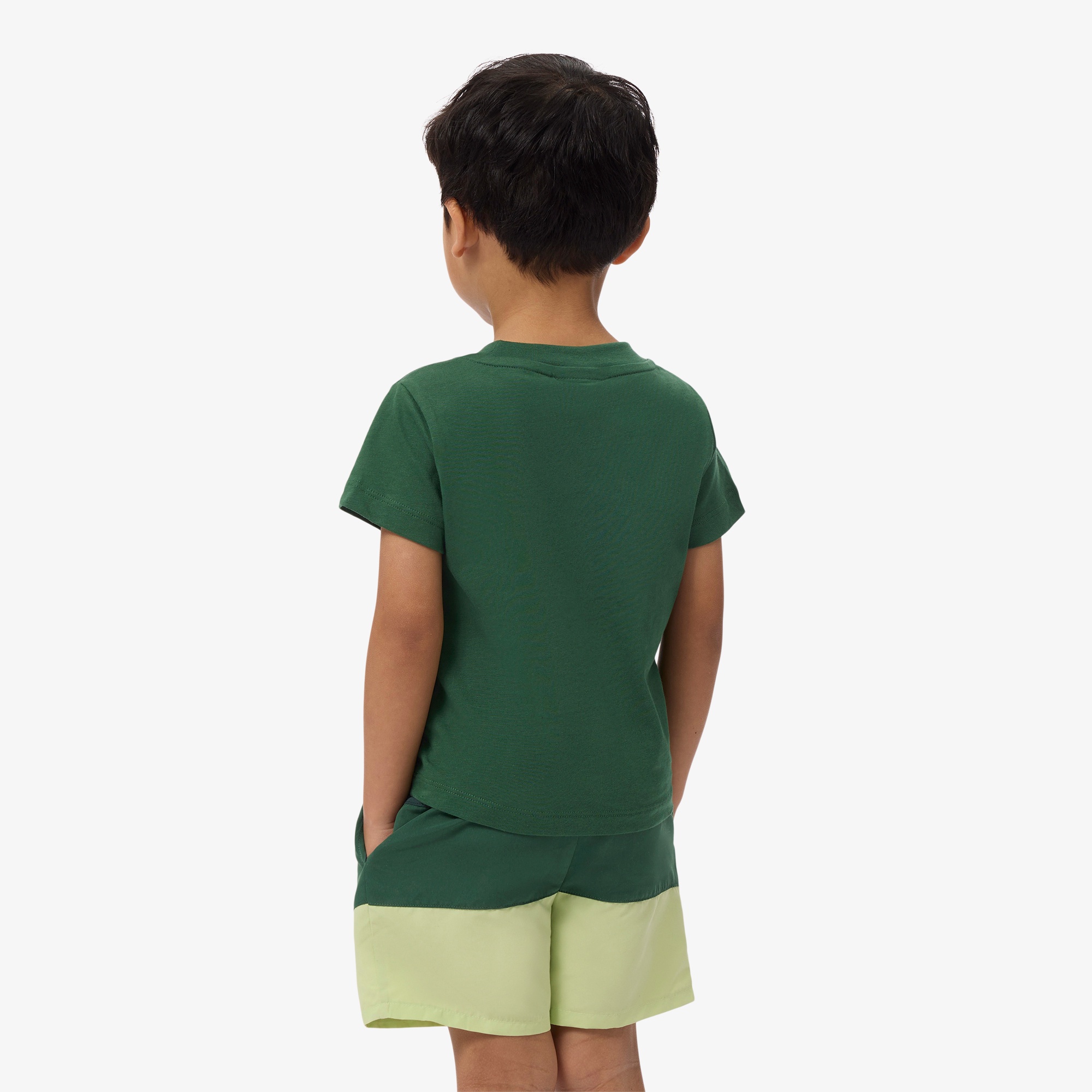 JUNIOR ベーシックワニロゴパッチTシャツ