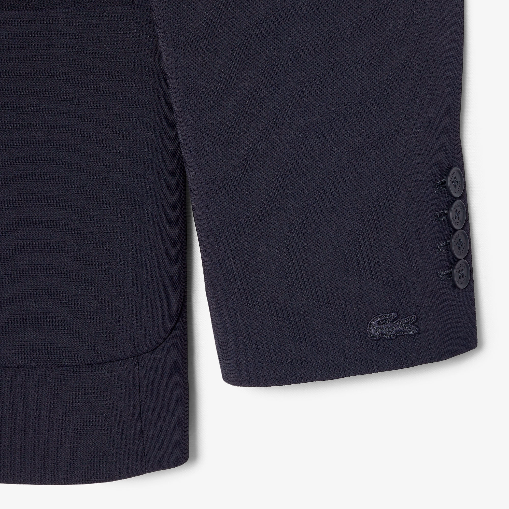 リサイクルポリエステル鹿の子ブレザー