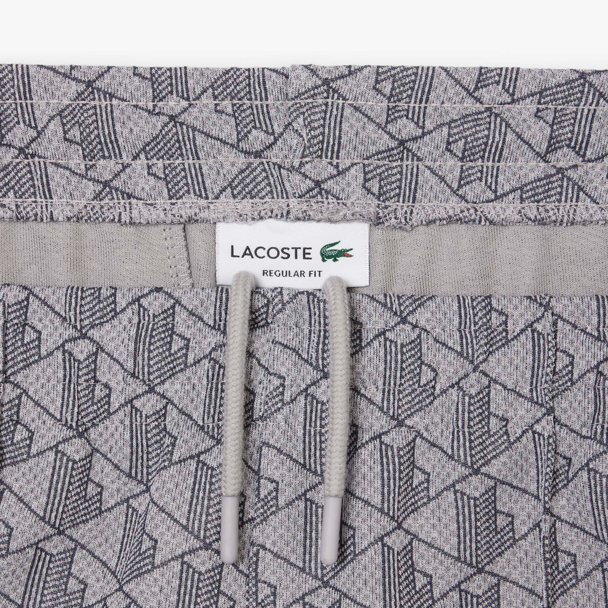 サイドテーピングモノグラムジャカードトラックパンツ