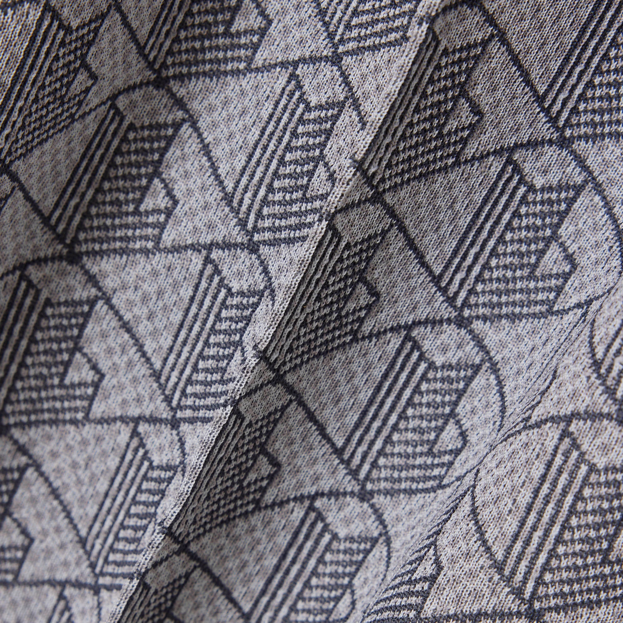 サイドテーピングモノグラムジャカードトラックパンツ