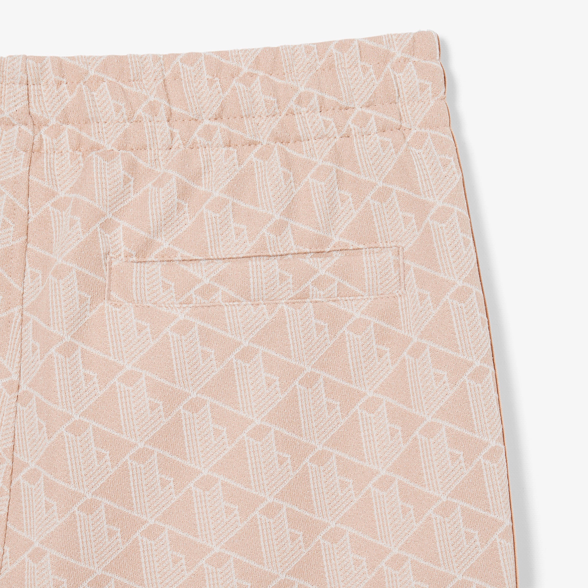 サイドテーピングモノグラムジャカードトラックパンツ