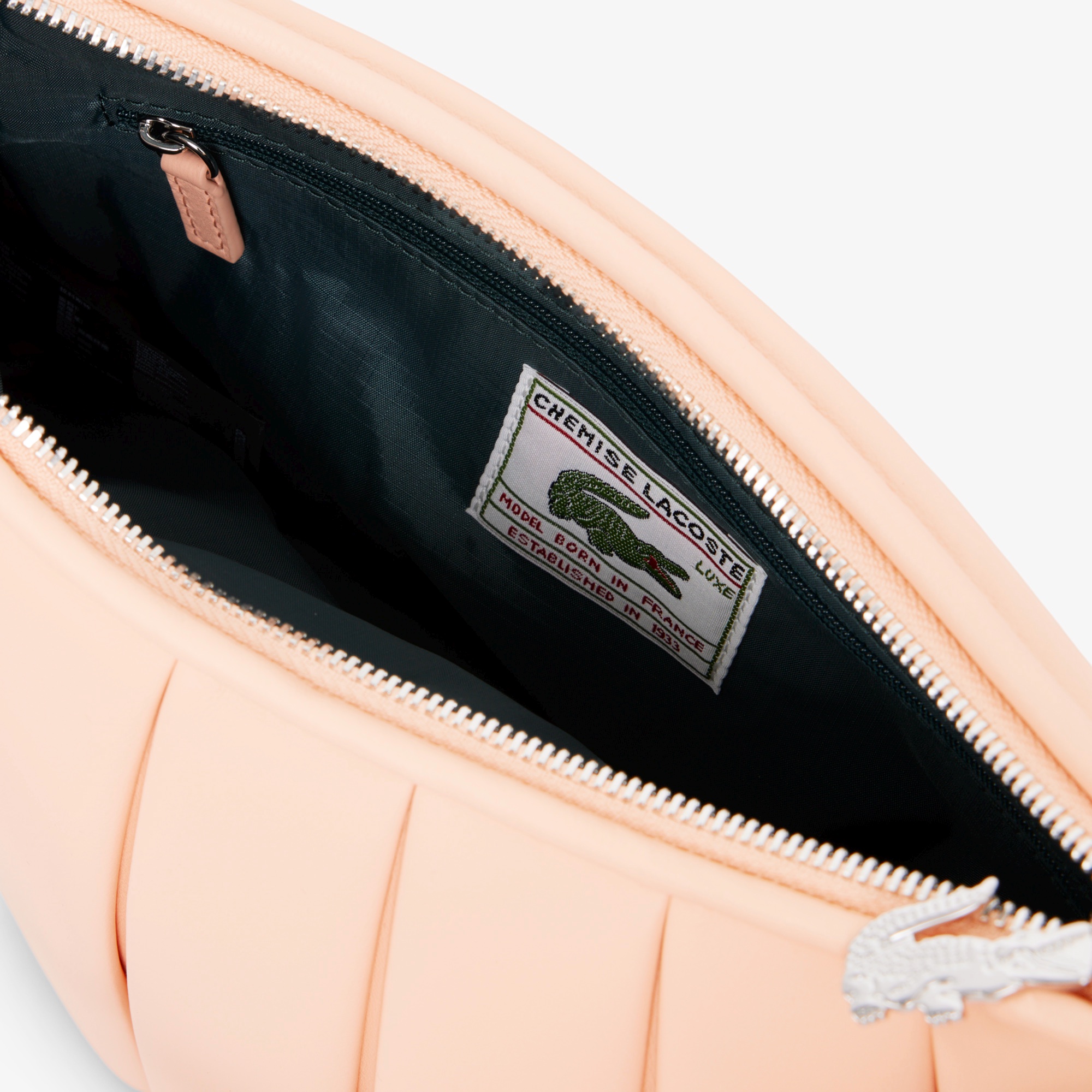 ランラン レザープリーツショルダーバッグ