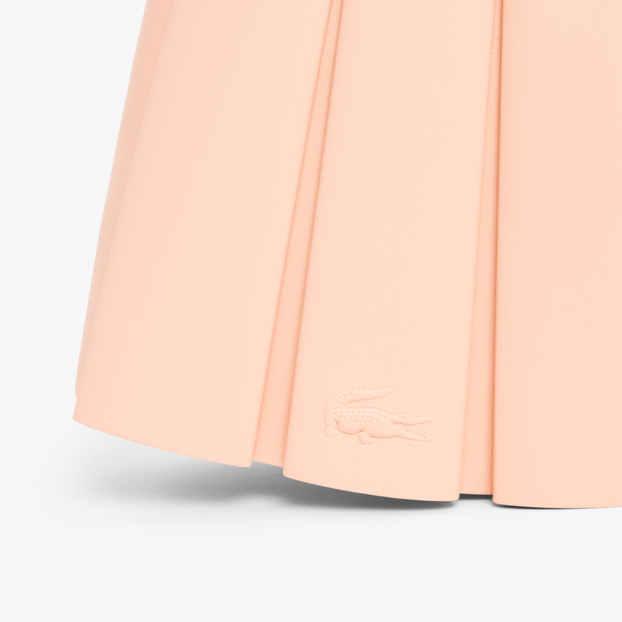 ランラン レザープリーツショルダーバッグ