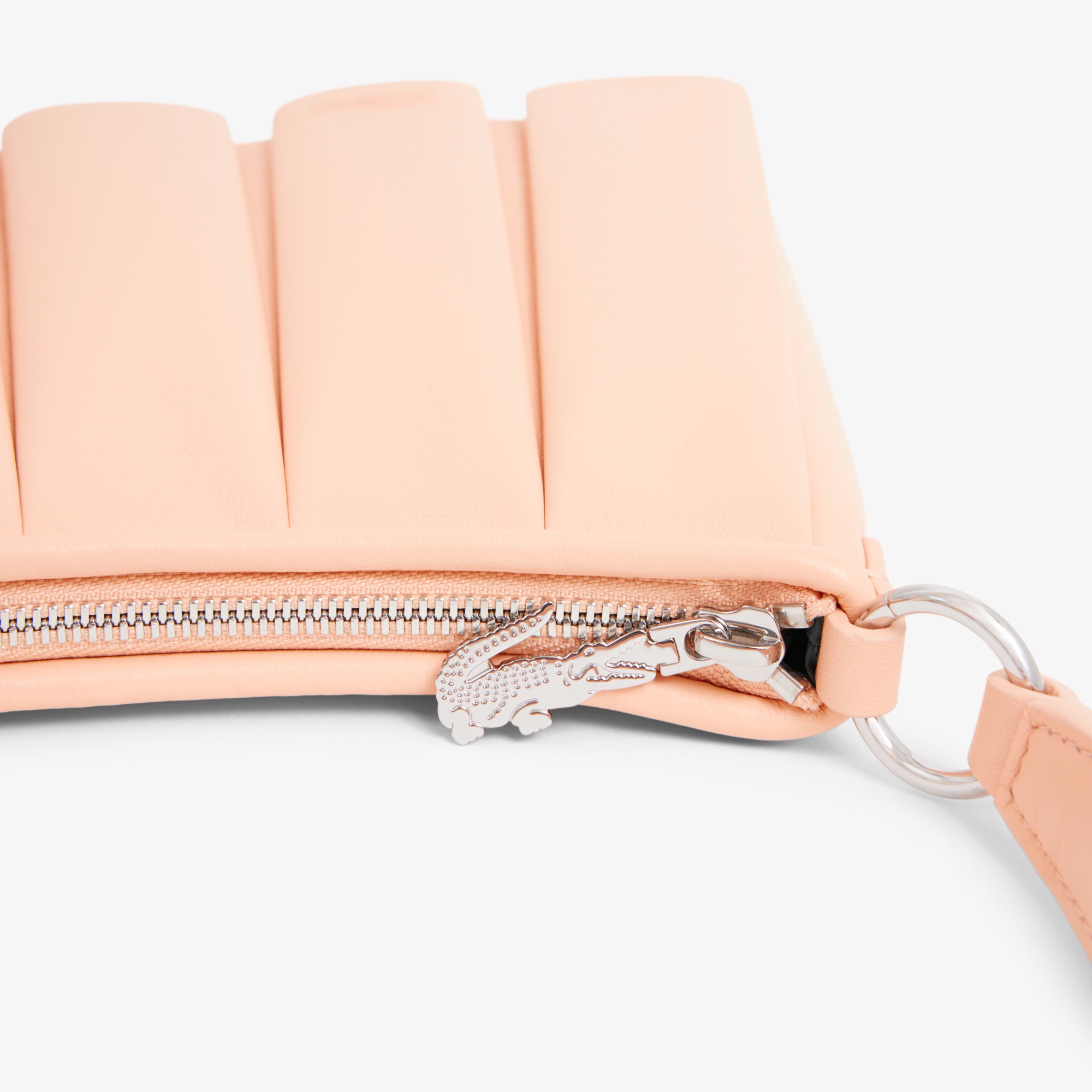 ランラン レザープリーツショルダーバッグ