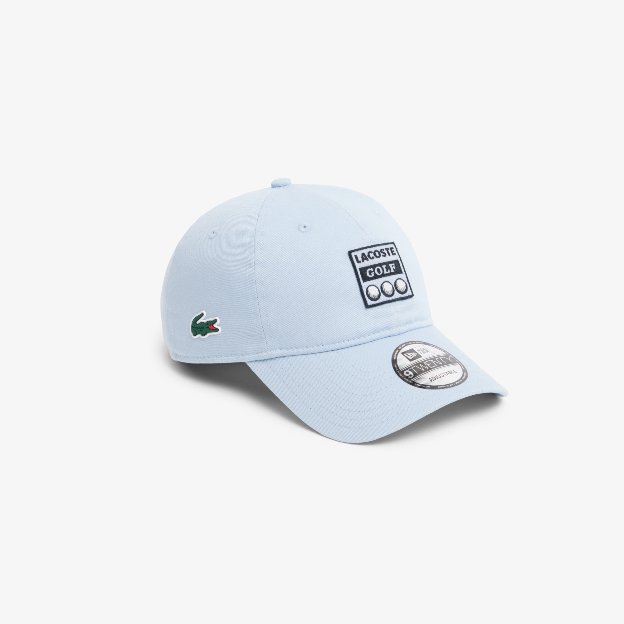 ラコステ×ニューエラ 9TWENTY アーカイブゴルフワッペンキャップ