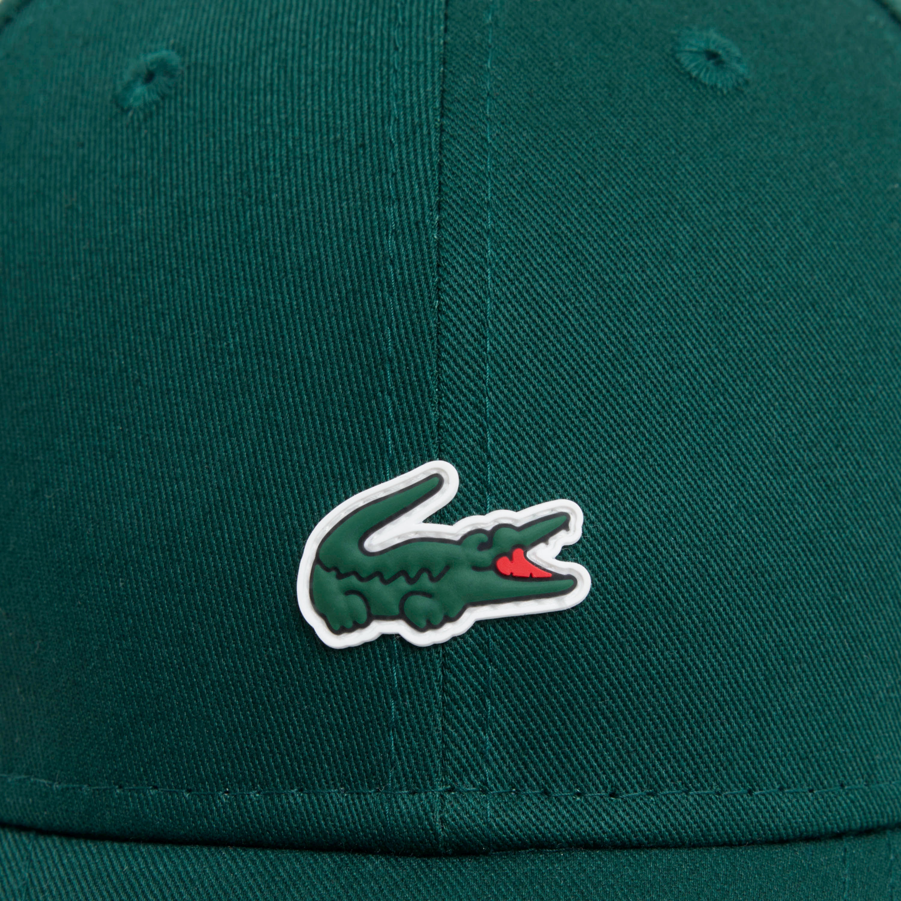 ラコステ×ニューエラ 9FORTY ワニロゴワンポイントキャップ