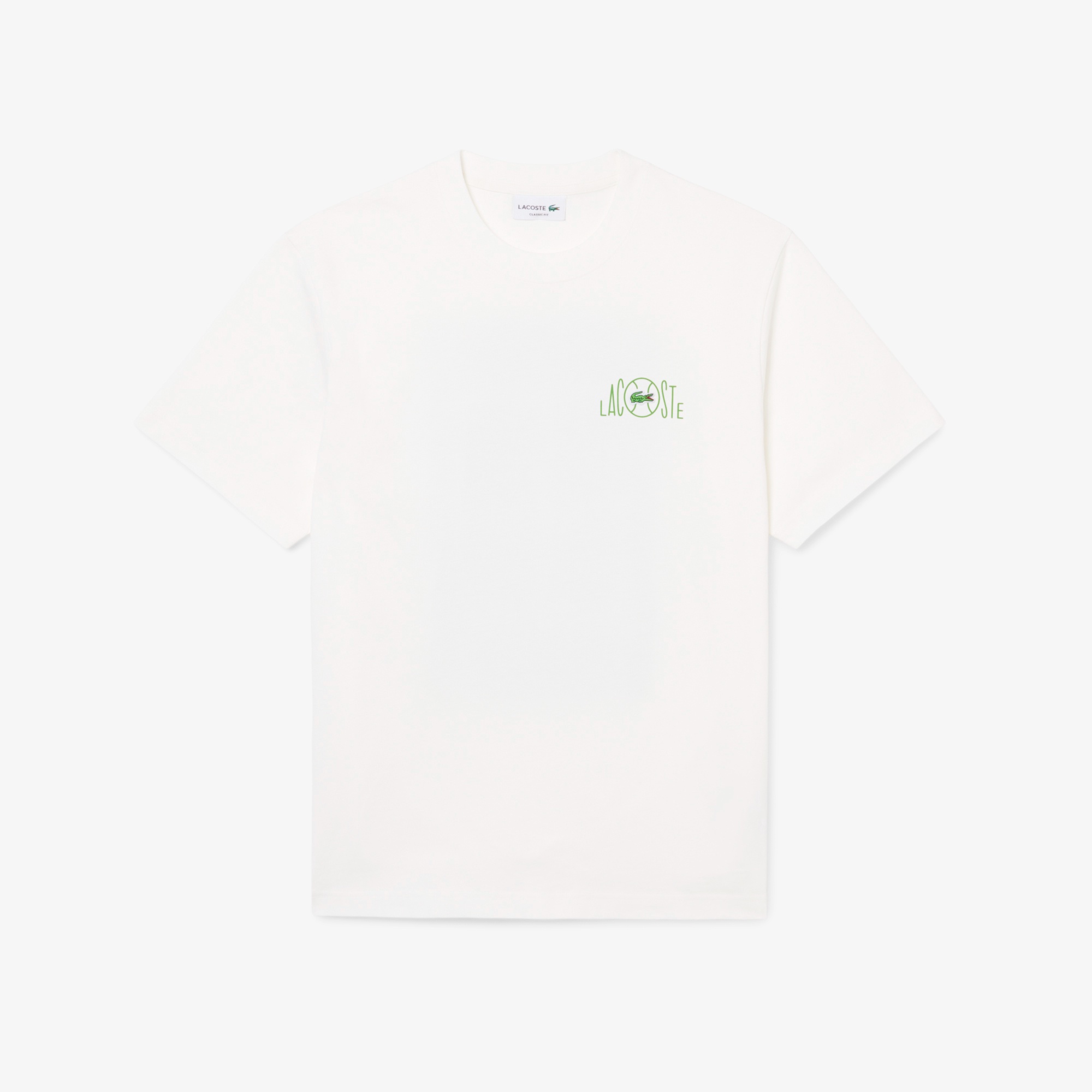 テニスコートバックプリントTシャツ