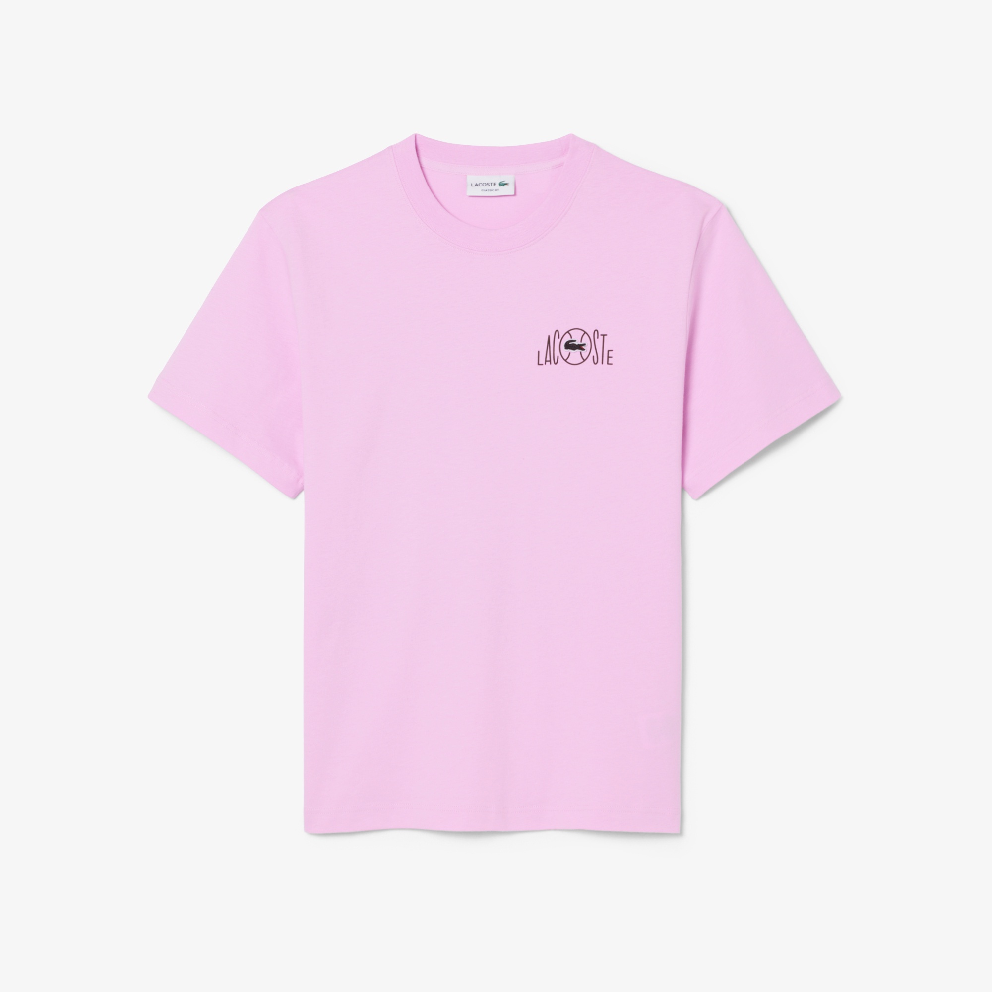 テニスコートバックプリントTシャツ
